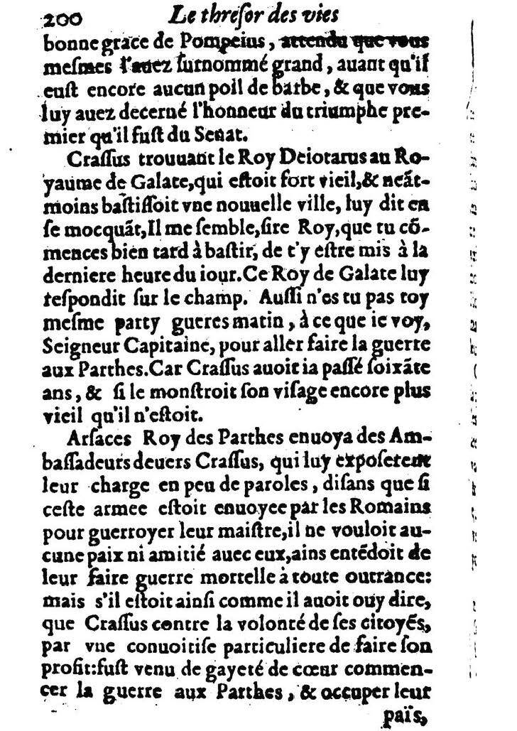 1611 - Pierre Rigaud - Trésor des vies de Plutarque - BM Lyon