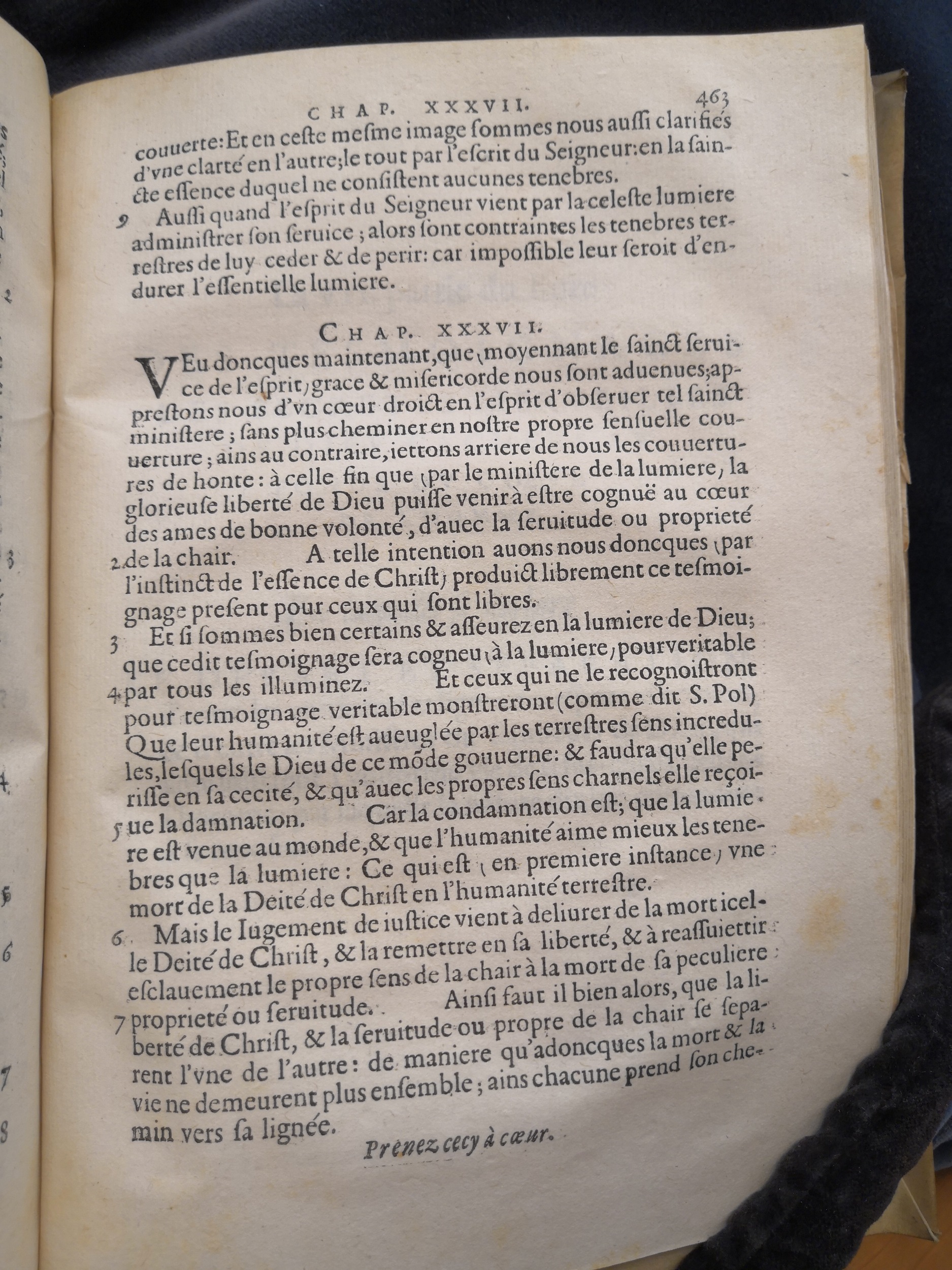 1581c. - Christophe Plantin - Le Livre des témoignages du Trésor caché au champ (Livres 2, 4, 6 et 7) - Anvers Musée Plantin Moretus