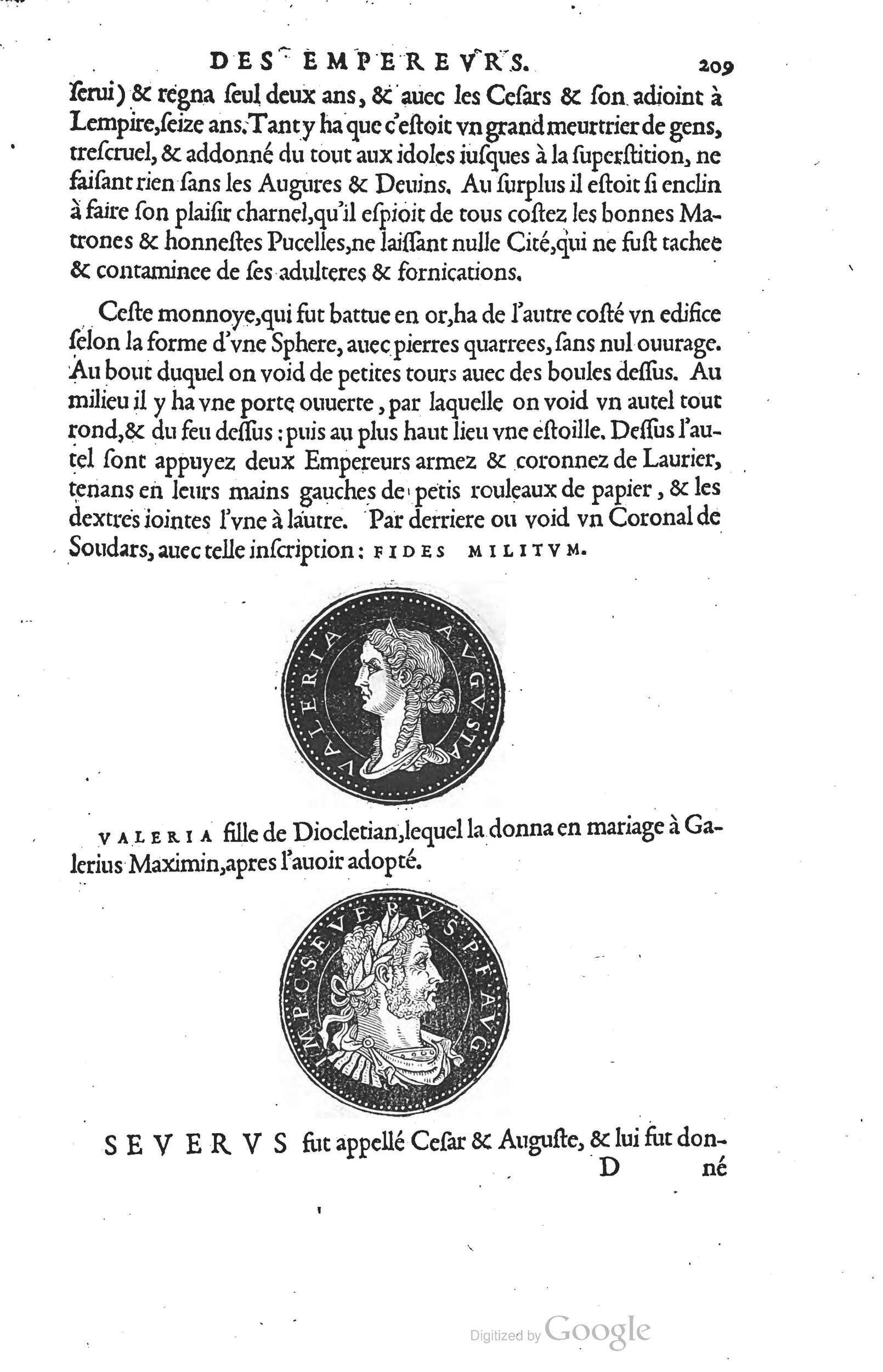 1553 - Jacopo Strada et Thomas Guérin - Épitome du Trésor des antiquités - Prague