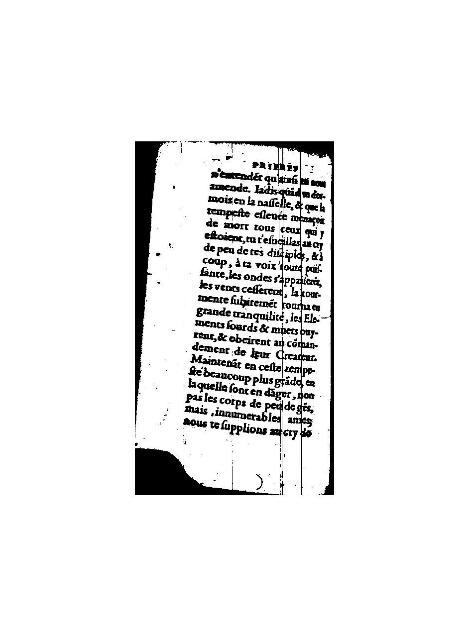 1596 - Guillaume Auvray - Trésor des prières, oraisons et instructions chrétiennes - BnF