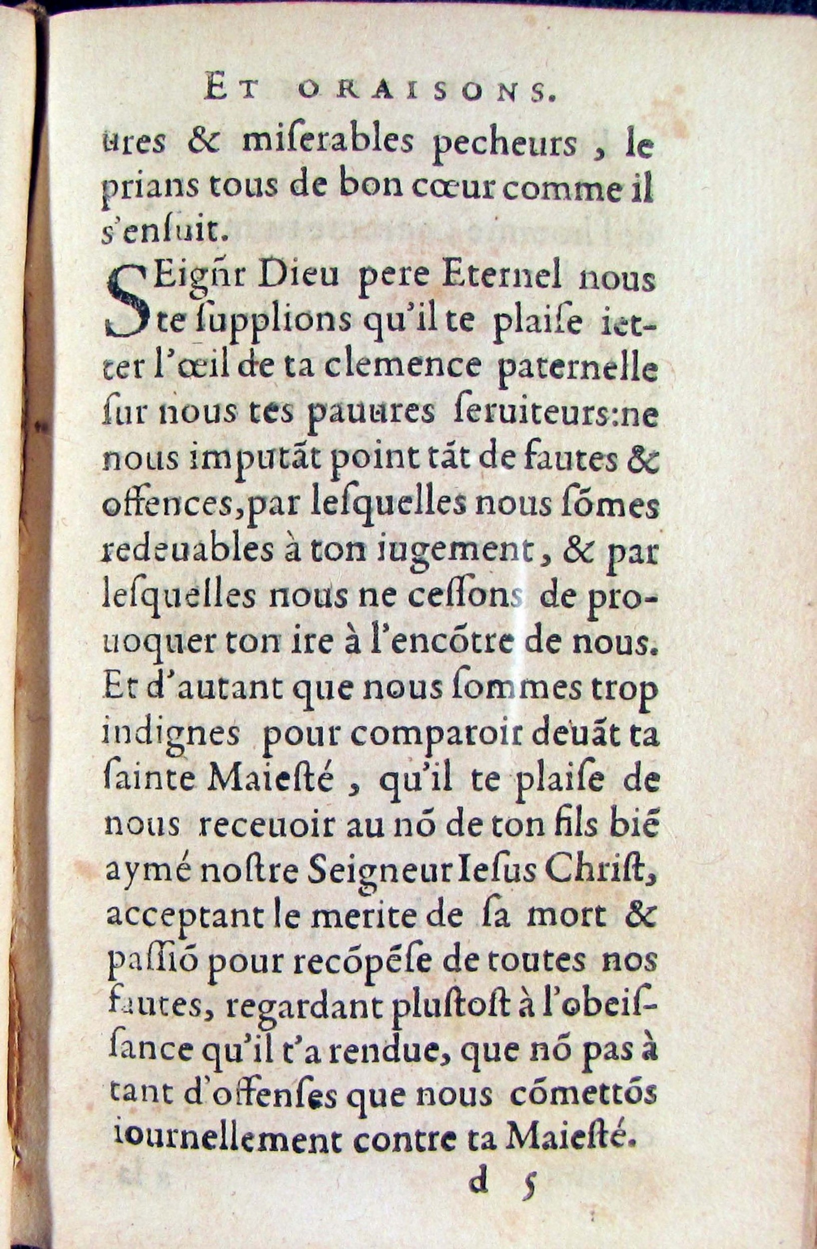 1572 - Antoine Certia - Trésor des prières, oraisons et instructions chrétiennes - Nîmes