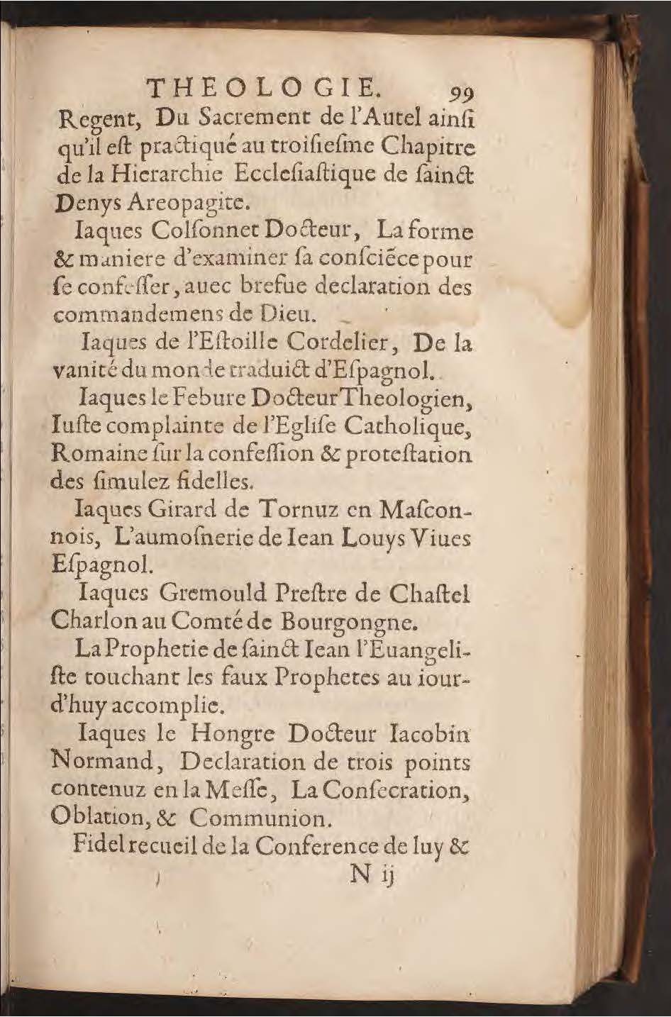 1602 - François Jacquin - Trésor des bons esprits français - BnF Arsenal