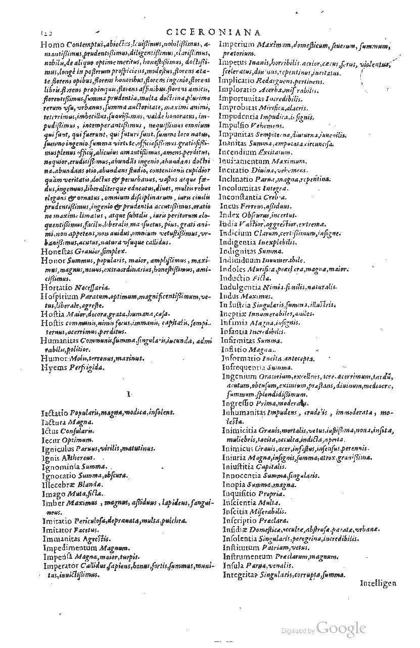 1585 - Simphorianum Beraud et Stephanum Michaëlem - Trésor des mots et traits français - Barcelone