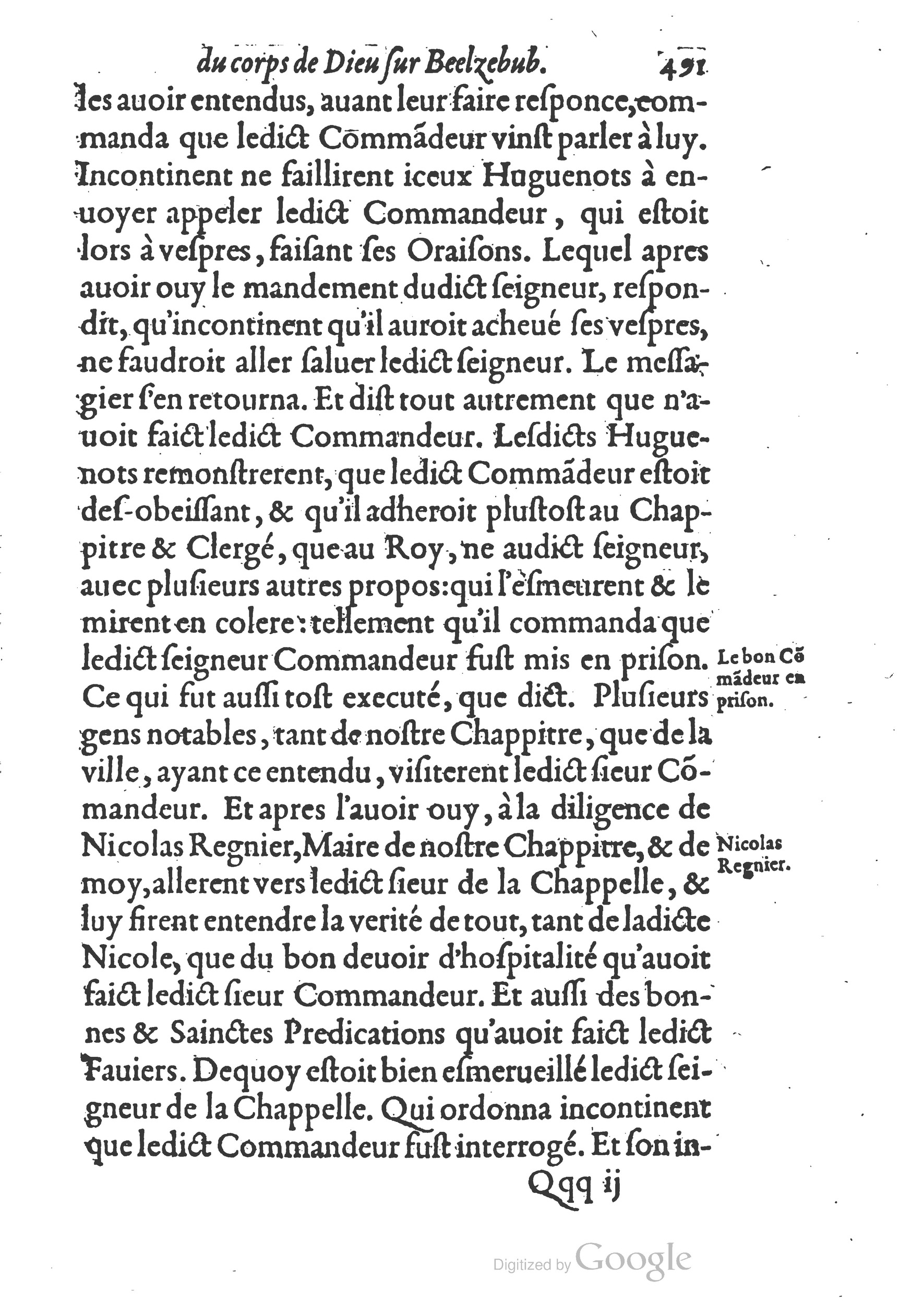 1578 - Nicolas Chesneau - Trésor et entière histoire de la triomphante victoire du corps de Dieu sur l’esprit malin - British Library 1578 - Nicolas Chesneau - Trésor et entière histoire de la triomphante victoire du corps de Dieu sur l’esprit malin - British Library