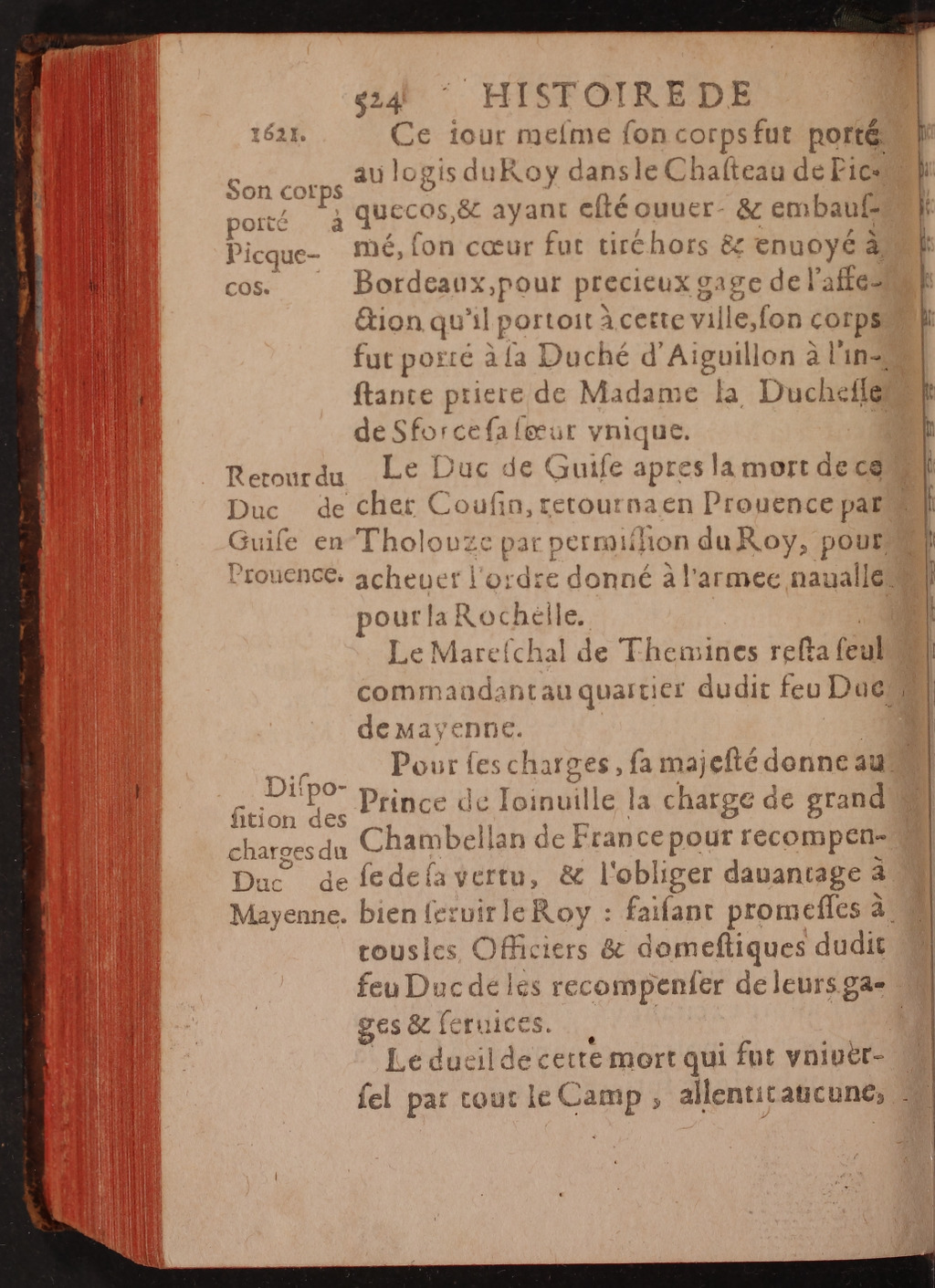 1624 - Joseph Bouillerot - Trésor de l’histoire générale de notre temps - BnF Arsenal