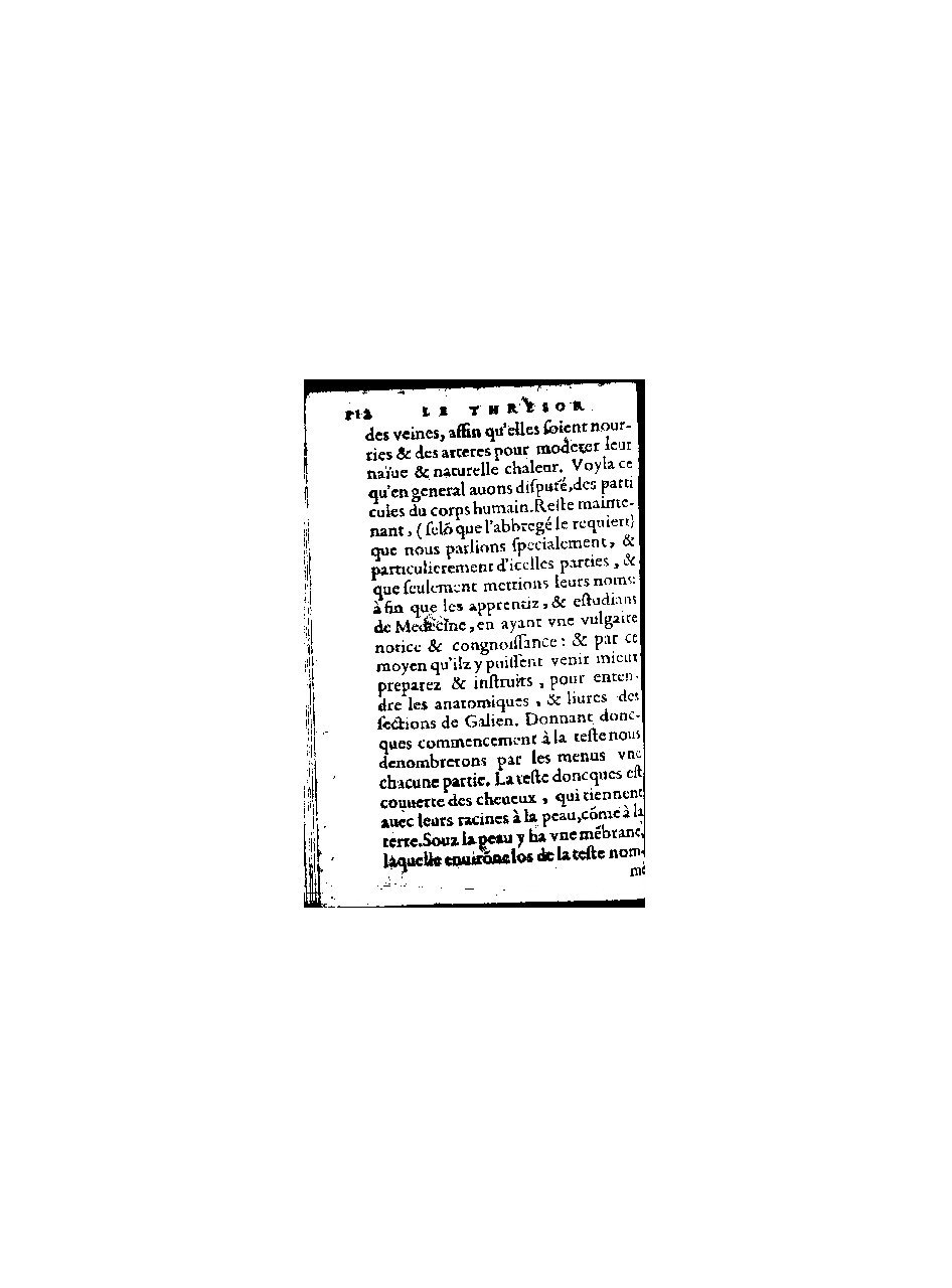 1578 - Benoît Rigaud - Trésor de médecine tant théorique que pratique - BnF