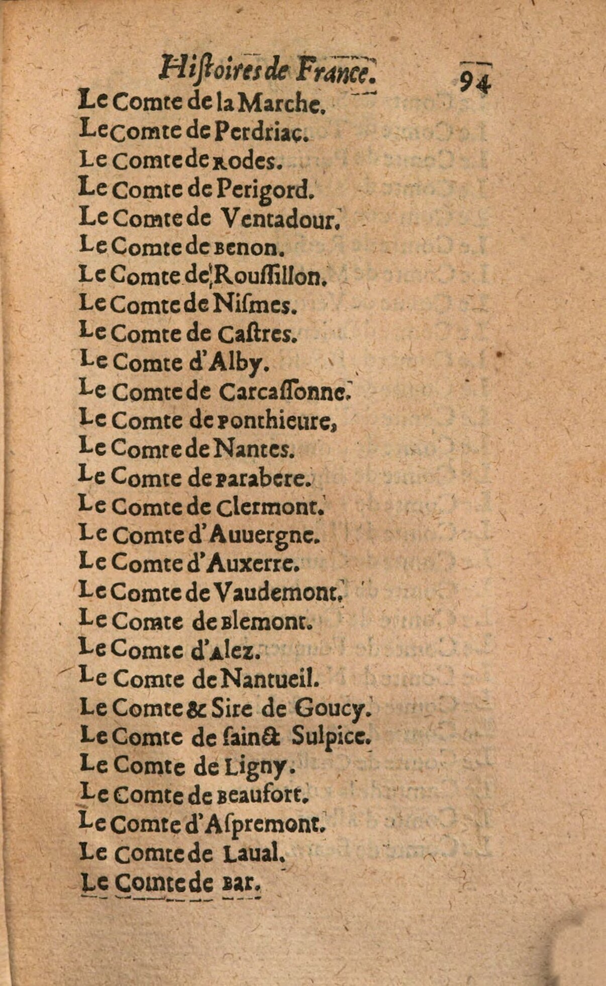 1639 - Jean Corrozet - Trésor des histoires de France - BSB Munich 1639 - Jean Corrozet - Trésor des histoires de France - BSB Munich