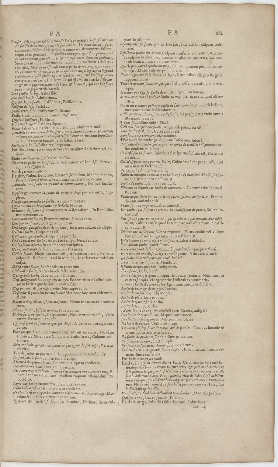 1606 - David Douceur - Trésor de la langue française - BnF