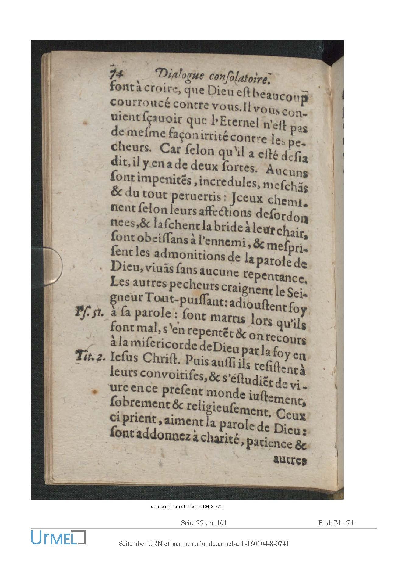 1614 - Jacques Flamand - Trésor spirituel qui contient des consolations - Universität Erfurt
