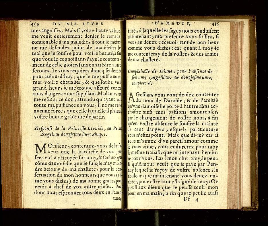 1571 - François Durelle et Benoît Rigaud - Trésor des Amadis - RAE Madrid 1571 - François Durelle et Benoît Rigaud - Trésor des Amadis - RAE Madrid