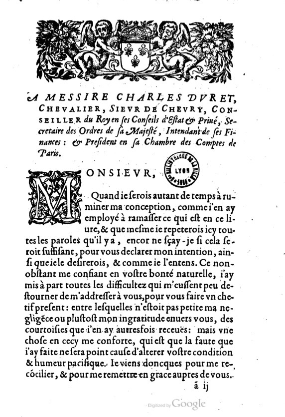 1621 - Adrian Tiffaine - Trésor des deux langues espagnole et française - BM Lyon