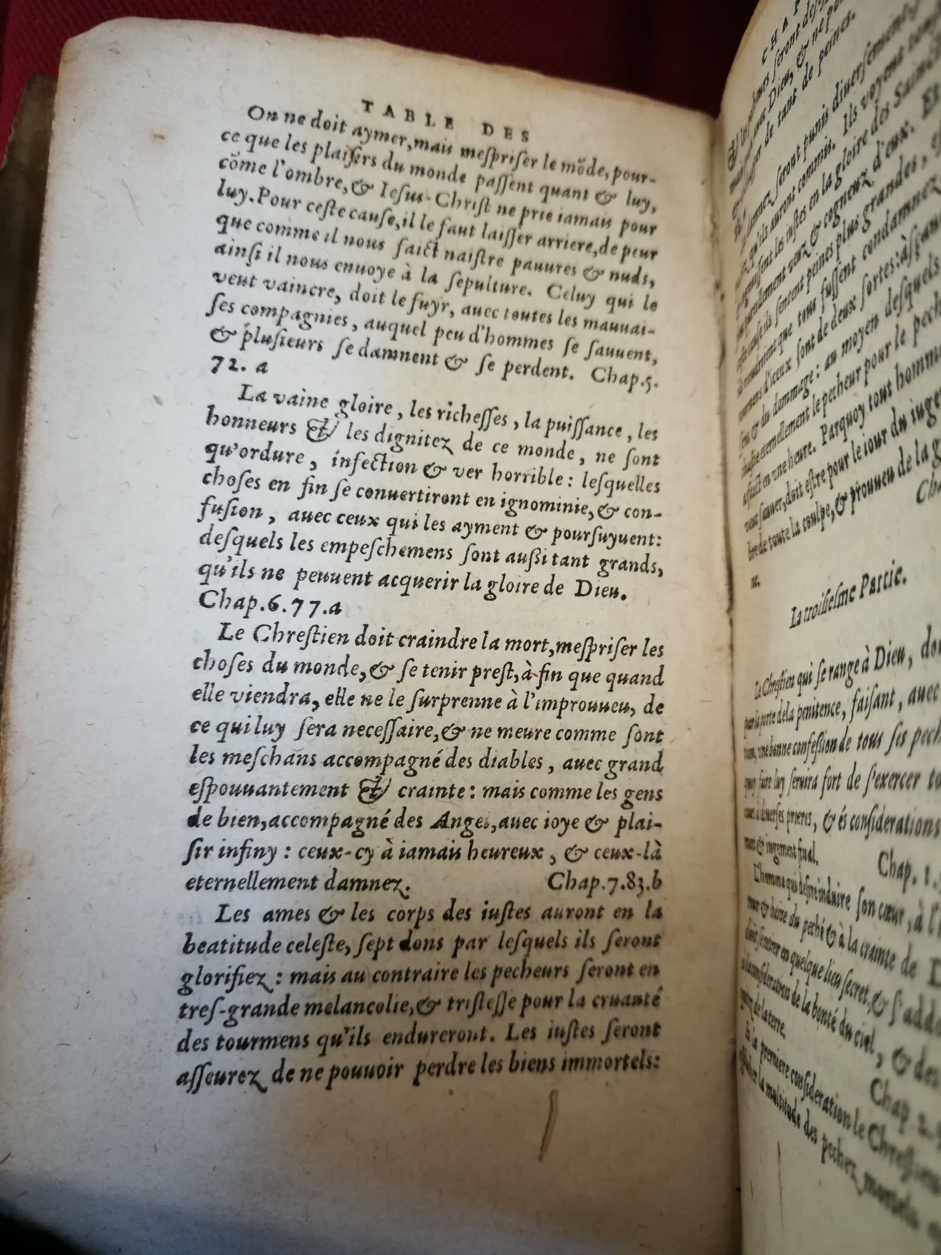 1596 - Guillaume Chaudière - Trésor de toutes les œuvres spirituelles du révérend Père F. Louis de Grenade - BM Tours