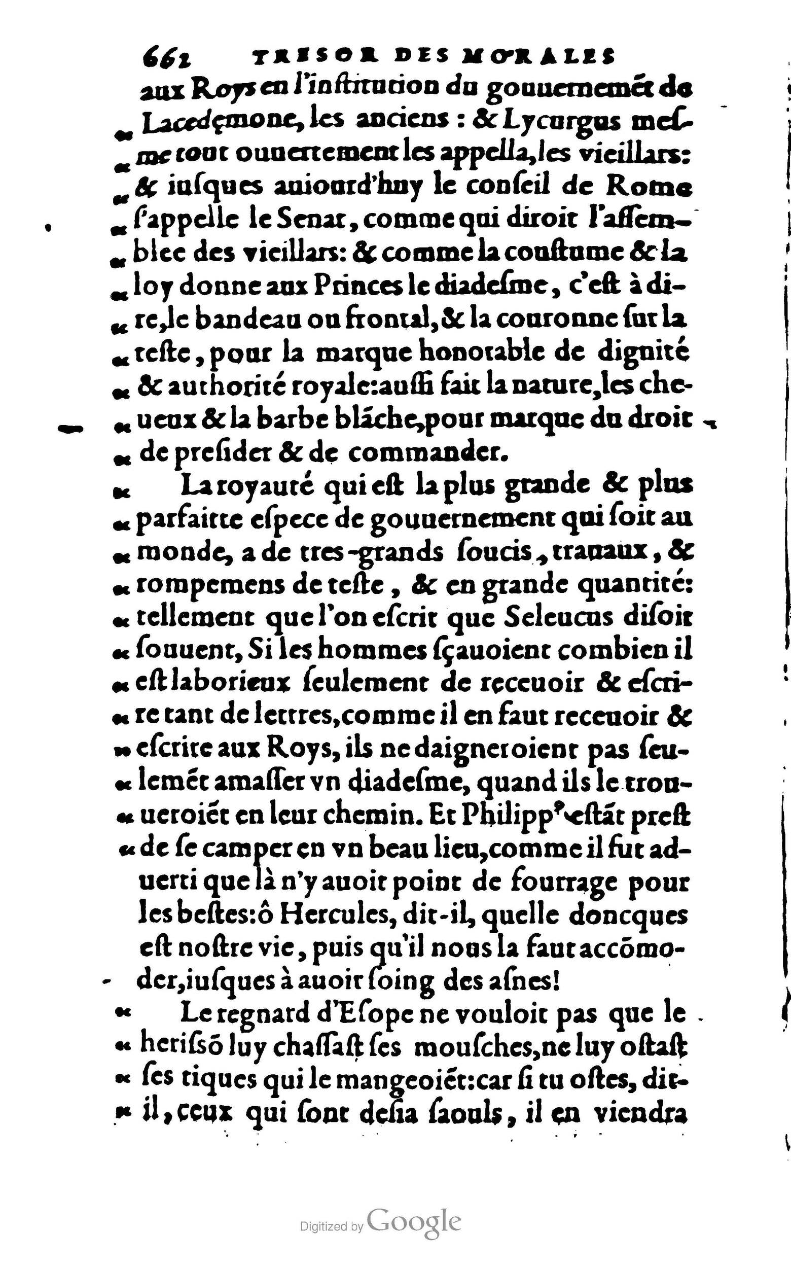 1578 - Jean Poupy - Trésor des morales de Plutarque - BSB Munich