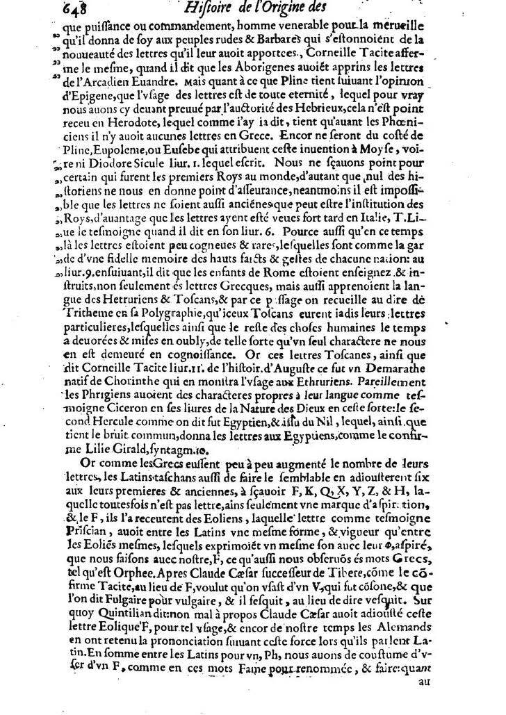 1613 - Matthieu Berjon - Trésor de l’histoire des langues de cet univers - BM Lyon