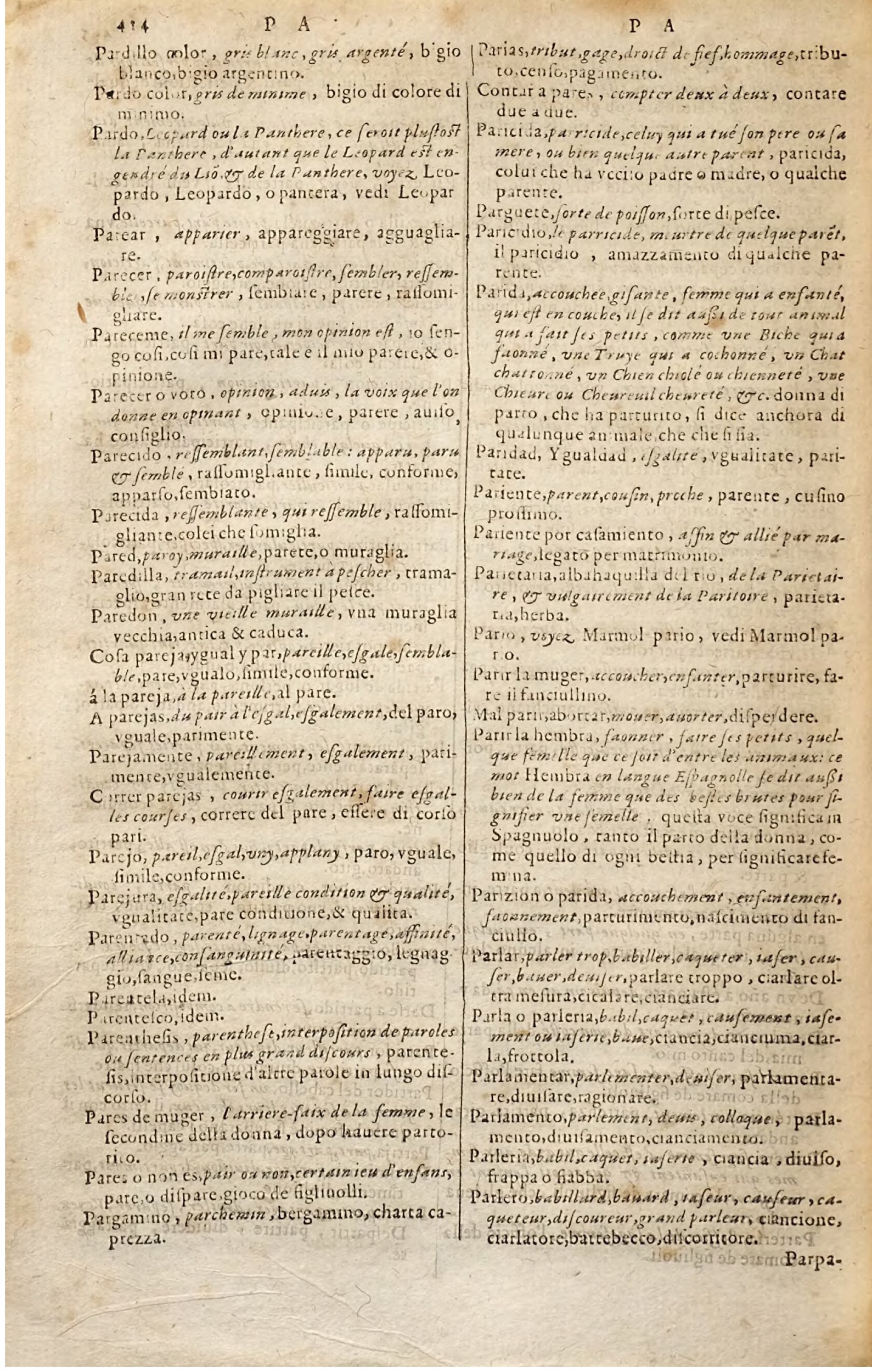 1627 - Jacques Crespin - Trésor des trois langues - Regensburg