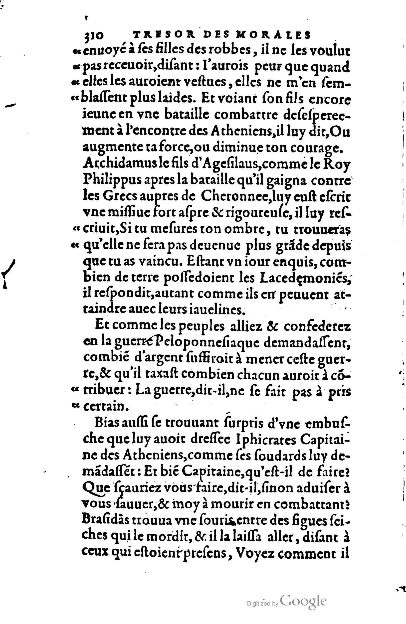 1578 - Jean Poupy - Trésor des morales de Plutarque - BSB Munich