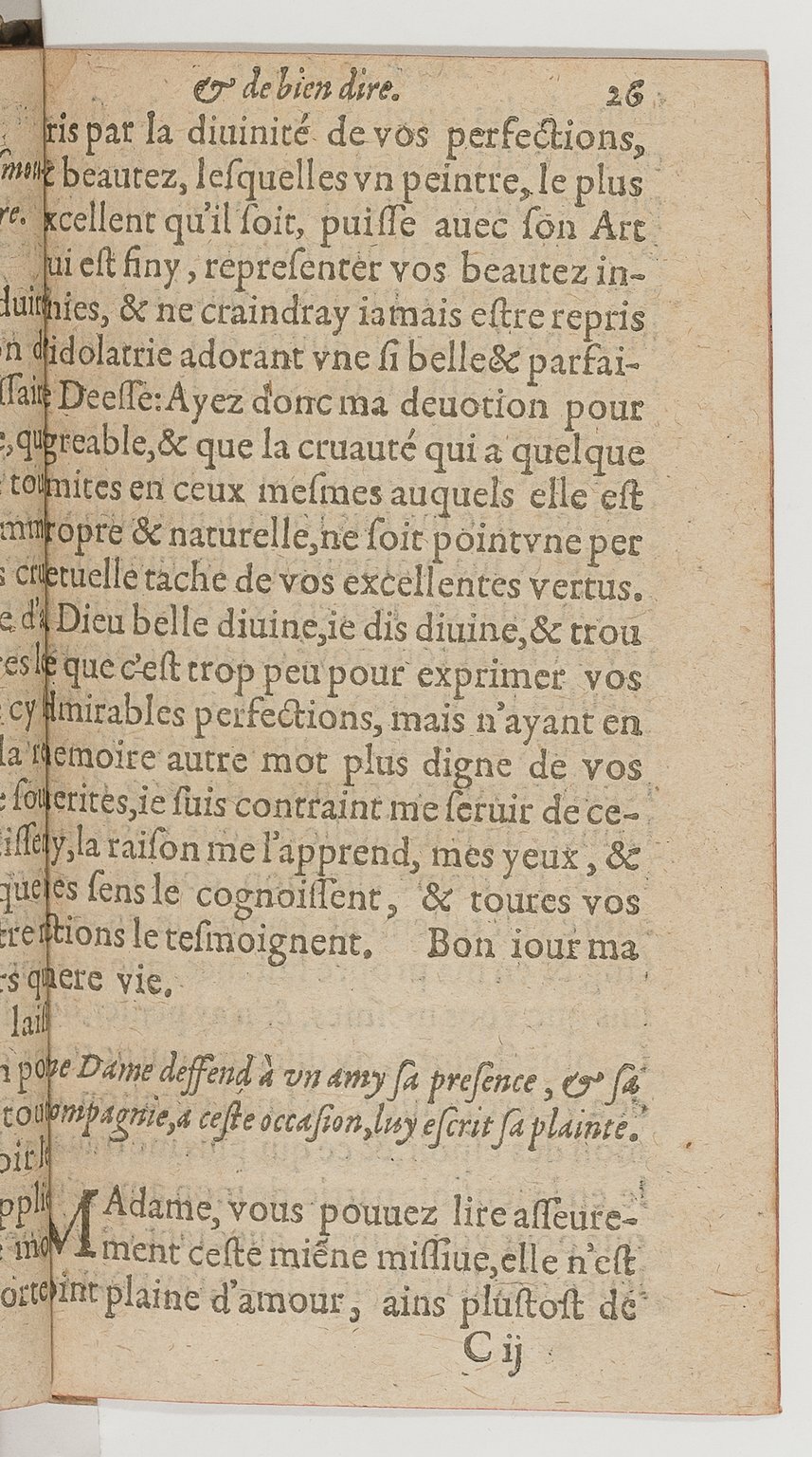 1600 - Nicolas Bonfons - Trésor d’amour - BnF Arsenal