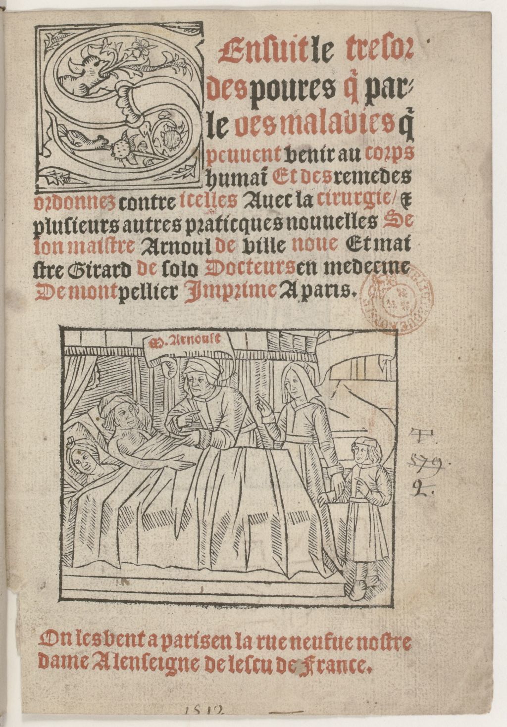 1512c. - Veuve Jehan Trepperel et Jehan Jehannot - Trésor des pauvres - ex. 1 - BnF Tolbiac