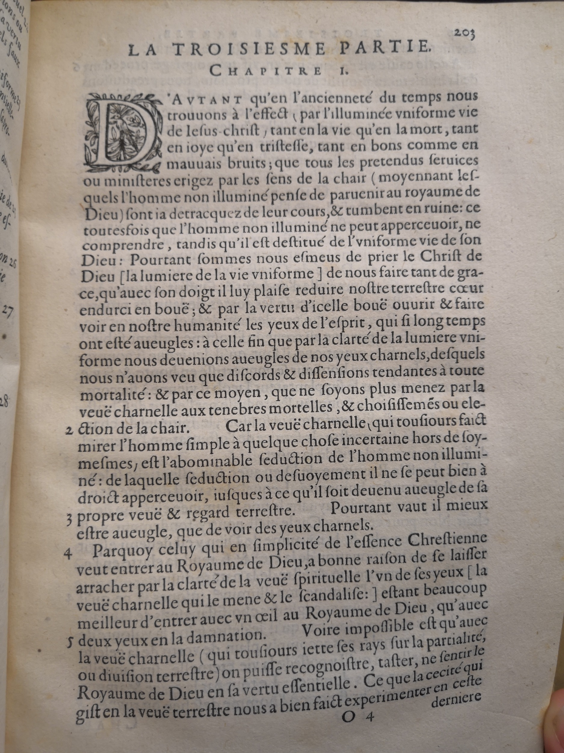 1581c. - Christophe Plantin - Le Livre des témoignages du Trésor caché au champ (Livres 2, 4, 6 et 7) - Anvers Musée Plantin Moretus