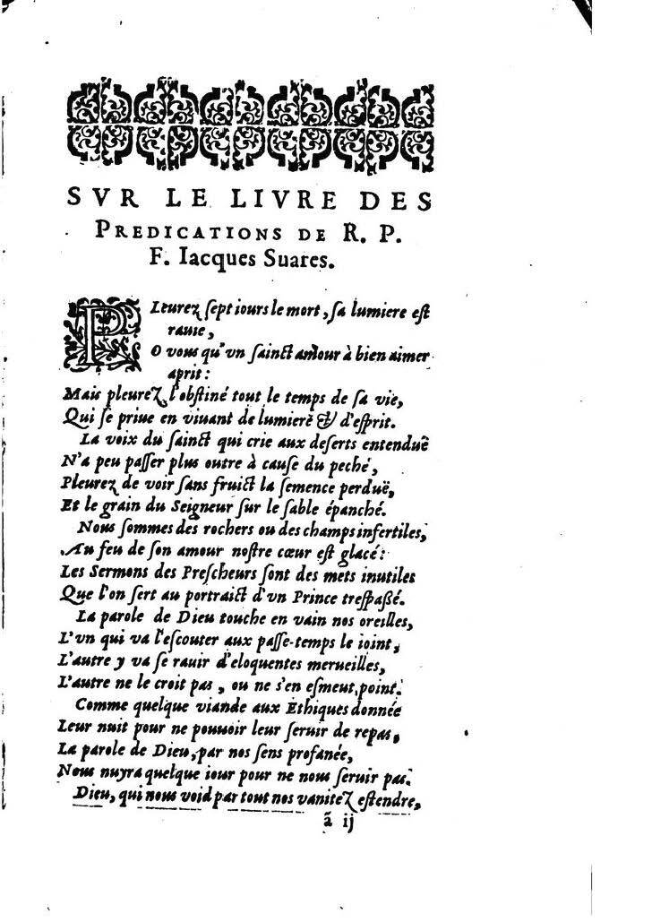 1607 - Nicolas Du Fossé - Trésor quadragésimal - T 02 - BM Lyon 1607 - Nicolas Du Fossé - Trésor quadragésimal - T 02 - BM Lyon