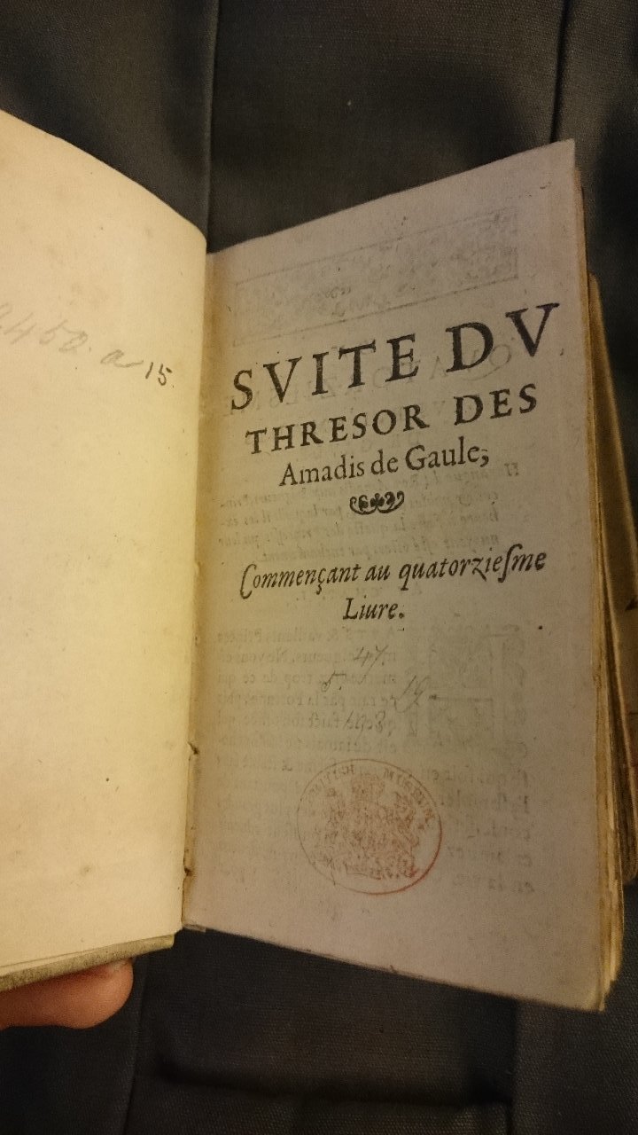 1606 - Jean Antoine Huguetan - Trésor des Amadis - British Library