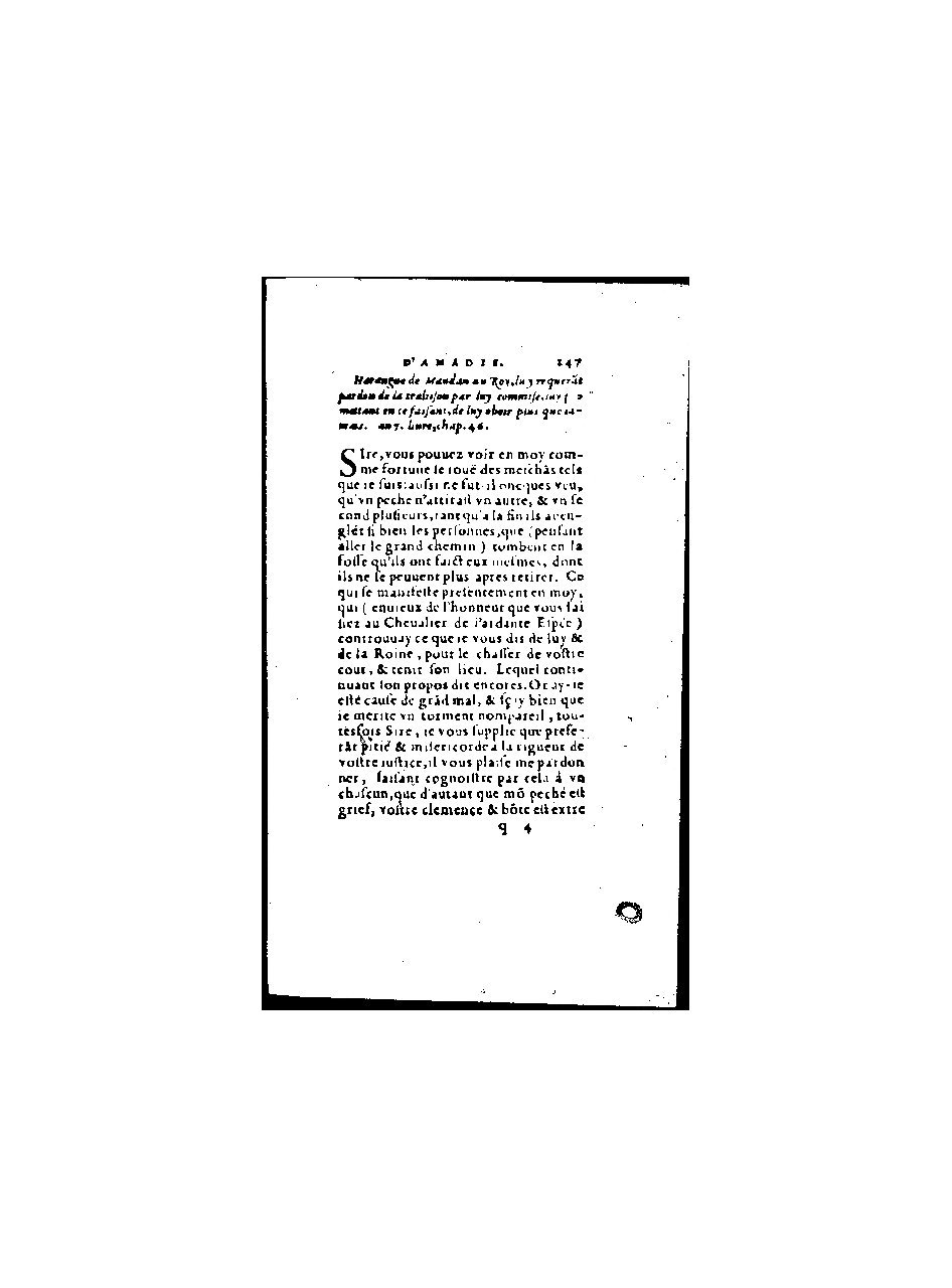 1571 - Jean Huguetan - Trésor des Amadis - BnF