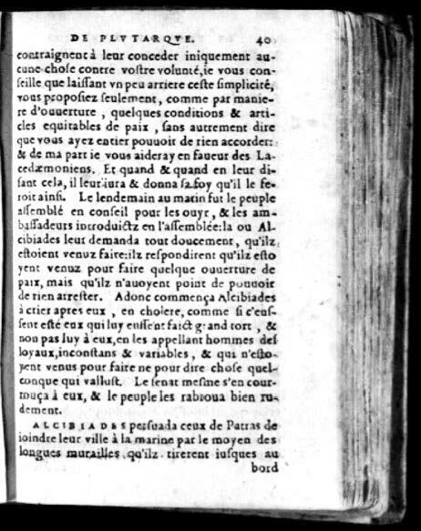 1574 - Benoît Rigaud - Trésor des vies de Plutarque - Avignon
