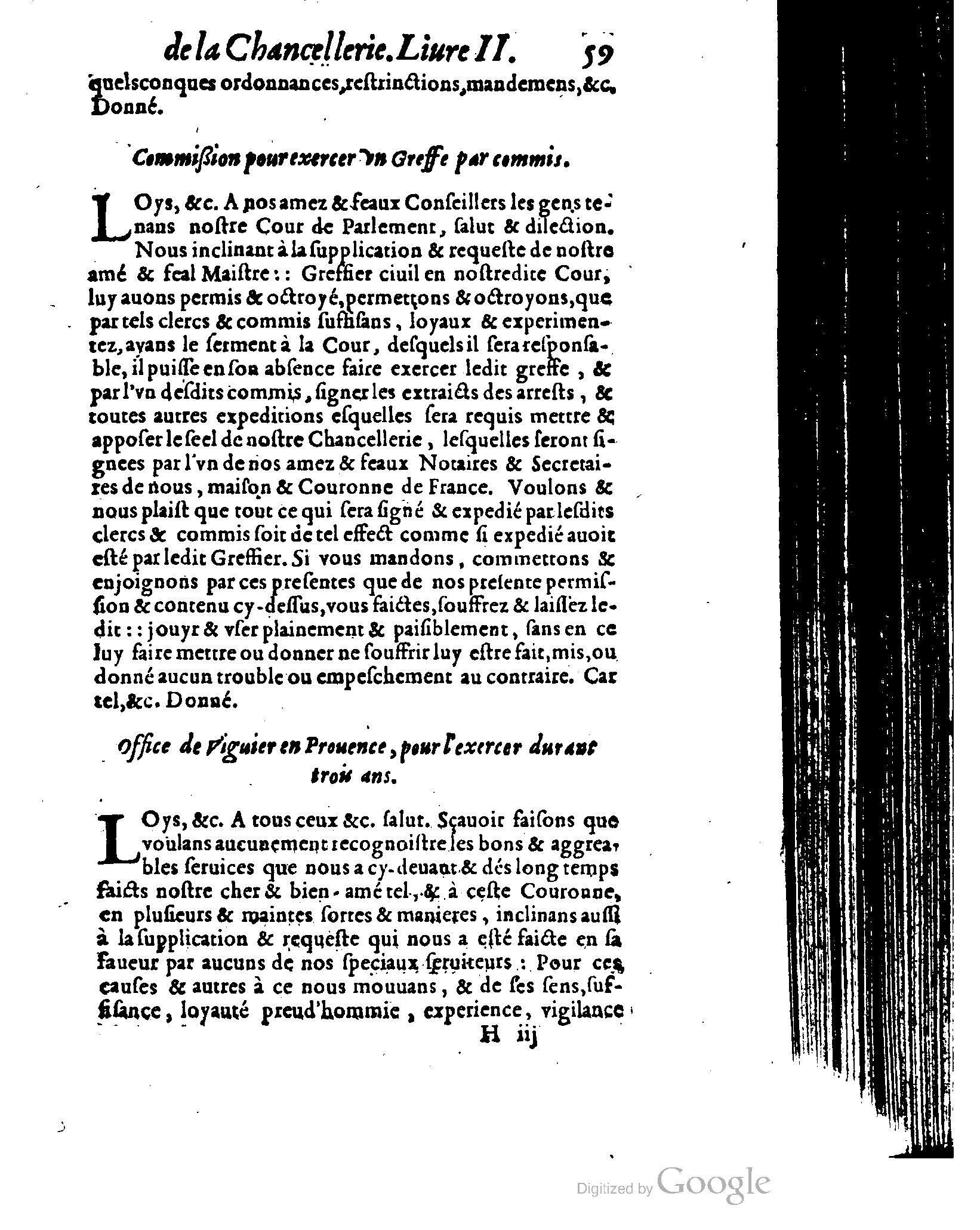 1614 - Jean Richer - Trésor du nouveau style et protocole de la chancellerie de France - BSB Munich