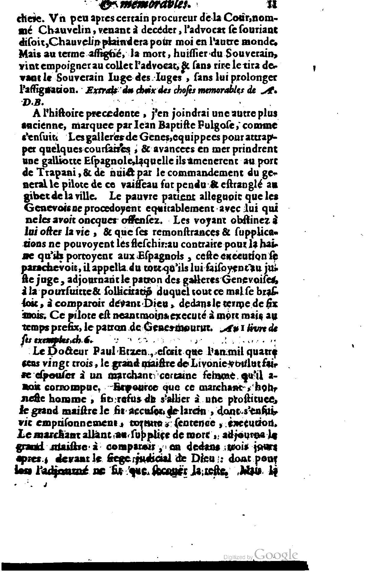 1628 - Jacques Crespin - Trésor d’histoires admirables et mémorables - BSB Munich