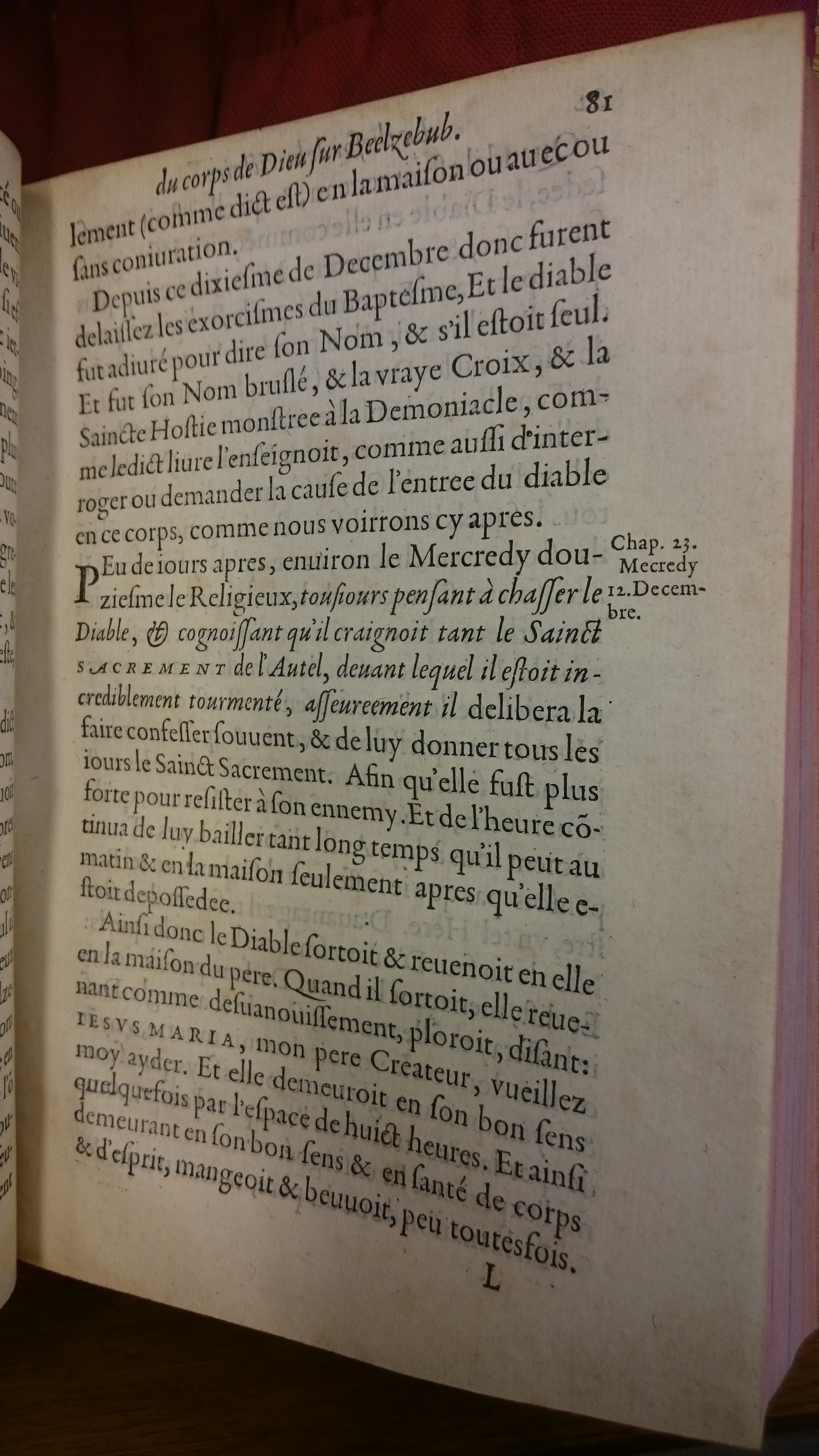 1578 - Nicolas Chesneau - Trésor et entière histoire de la triomphante victoire du corps de Dieu sur l’esprit malin - BM Lyon 1578 - Nicolas Chesneau - Trésor et entière histoire de la triomphante victoire du corps de Dieu sur l’esprit malin - BM Lyon