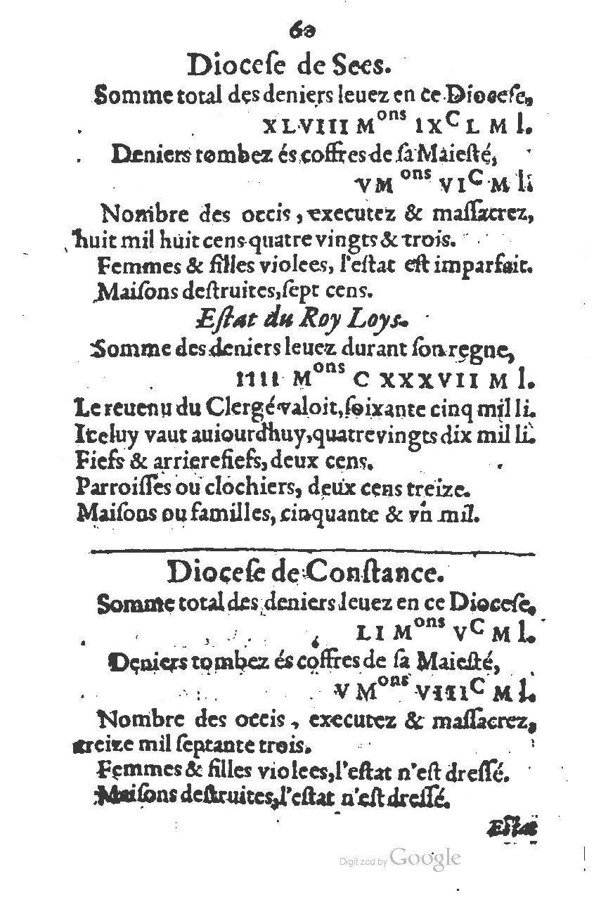 1581 - s.n. - Secret des trésors de France (Livre II) - BSB Munich