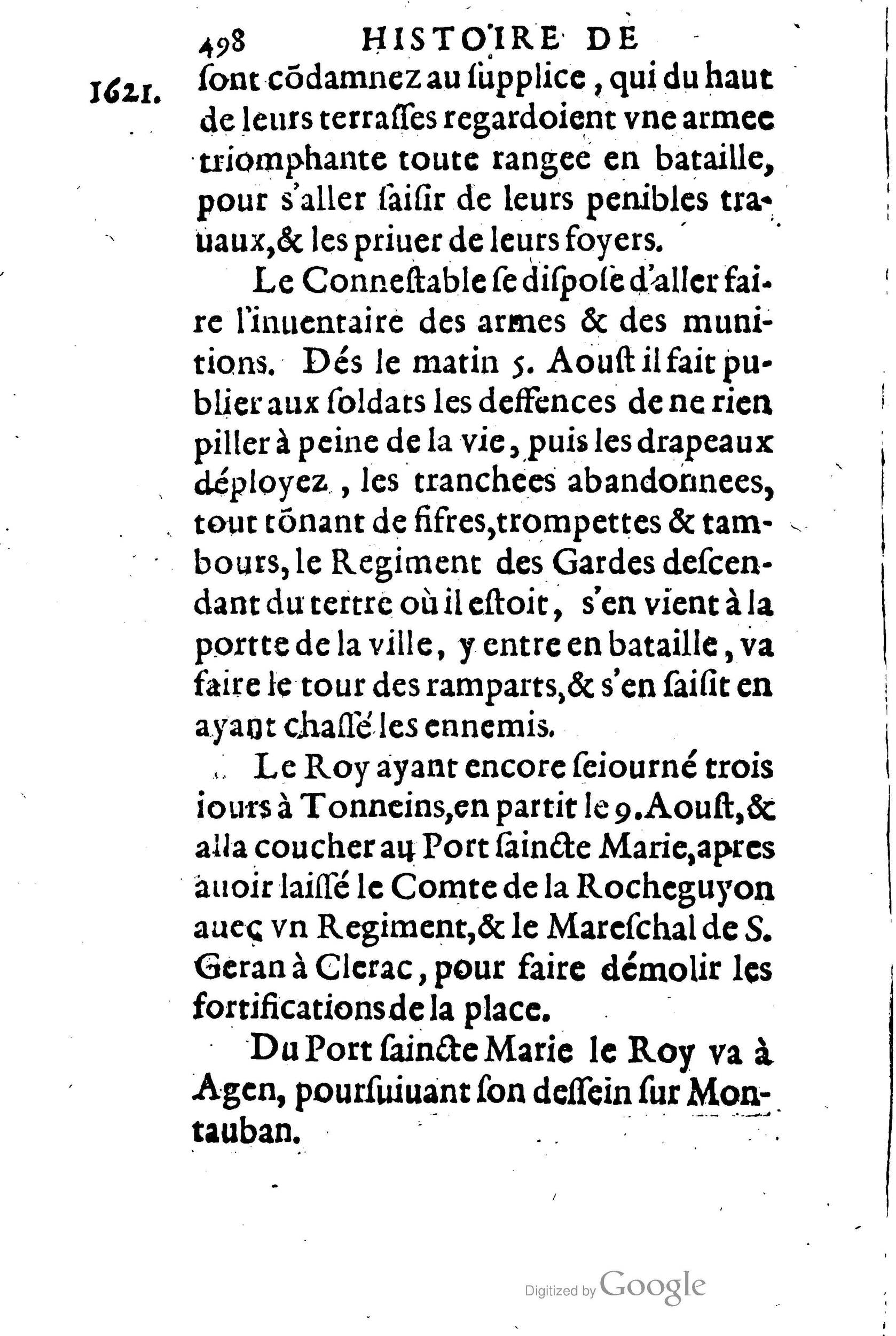 1623 - Joseph Bouillerot - Trésor de l’histoire générale de notre temps - BM Lyon