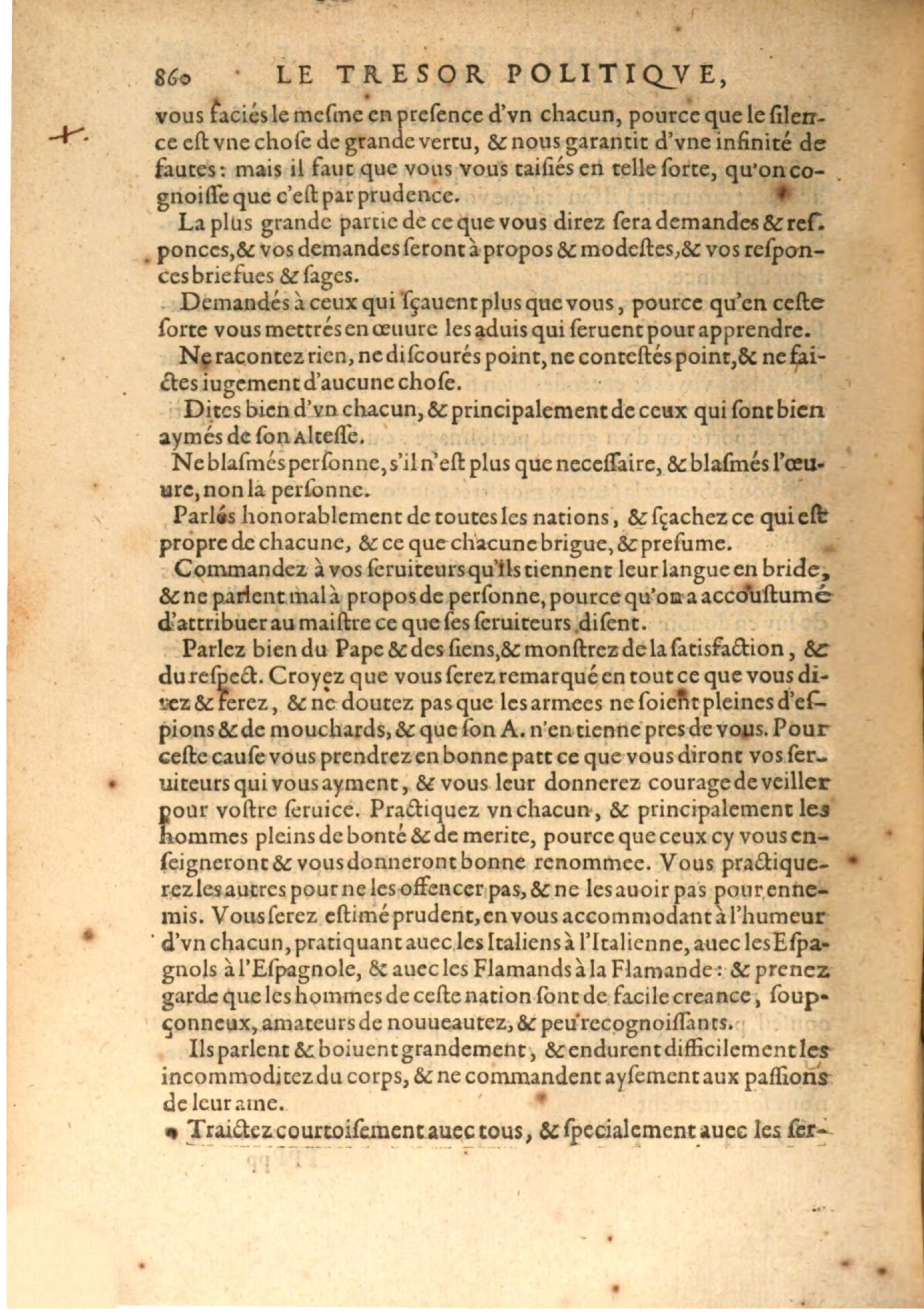 1608 - Nicolas Du Fossé - Trésor politique - BSB Munich 1608 - Nicolas Du Fossé - Trésor politique - BSB Munich