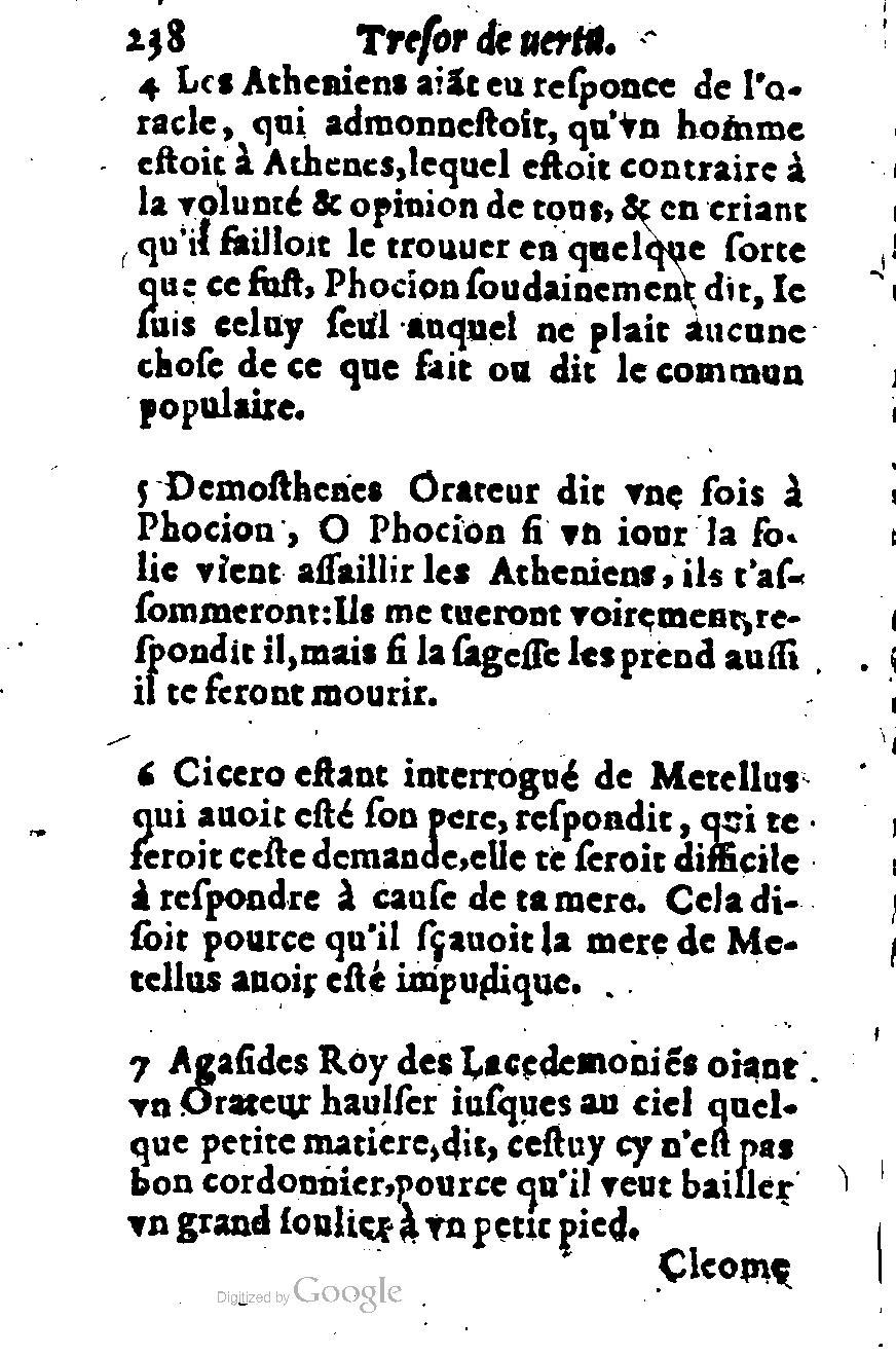 1576 - Benoît Rigaud - Trésor de vertu - British Library 1576 - Benoît Rigaud - Trésor de vertu - British Library