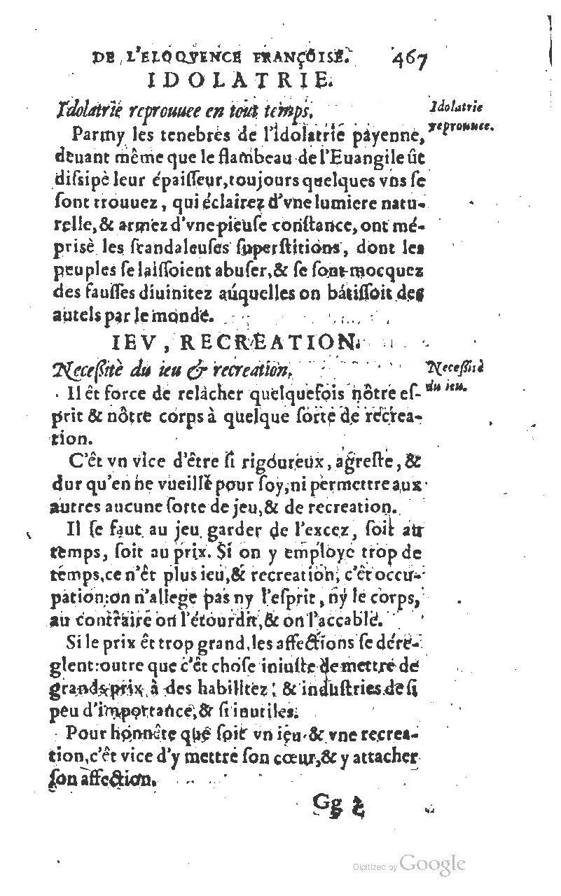 1610 - Louis Coste - Trésor de l’éloquence française (Seconde partie) - BM Lyon
