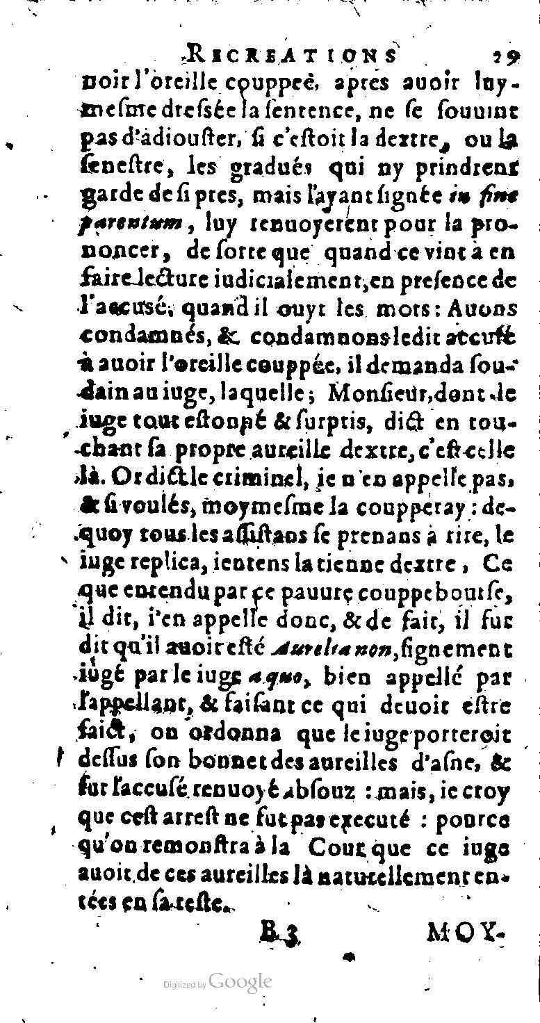 1616 - Balthazar Bellère - Trésor des récréations - NK ČR Prague