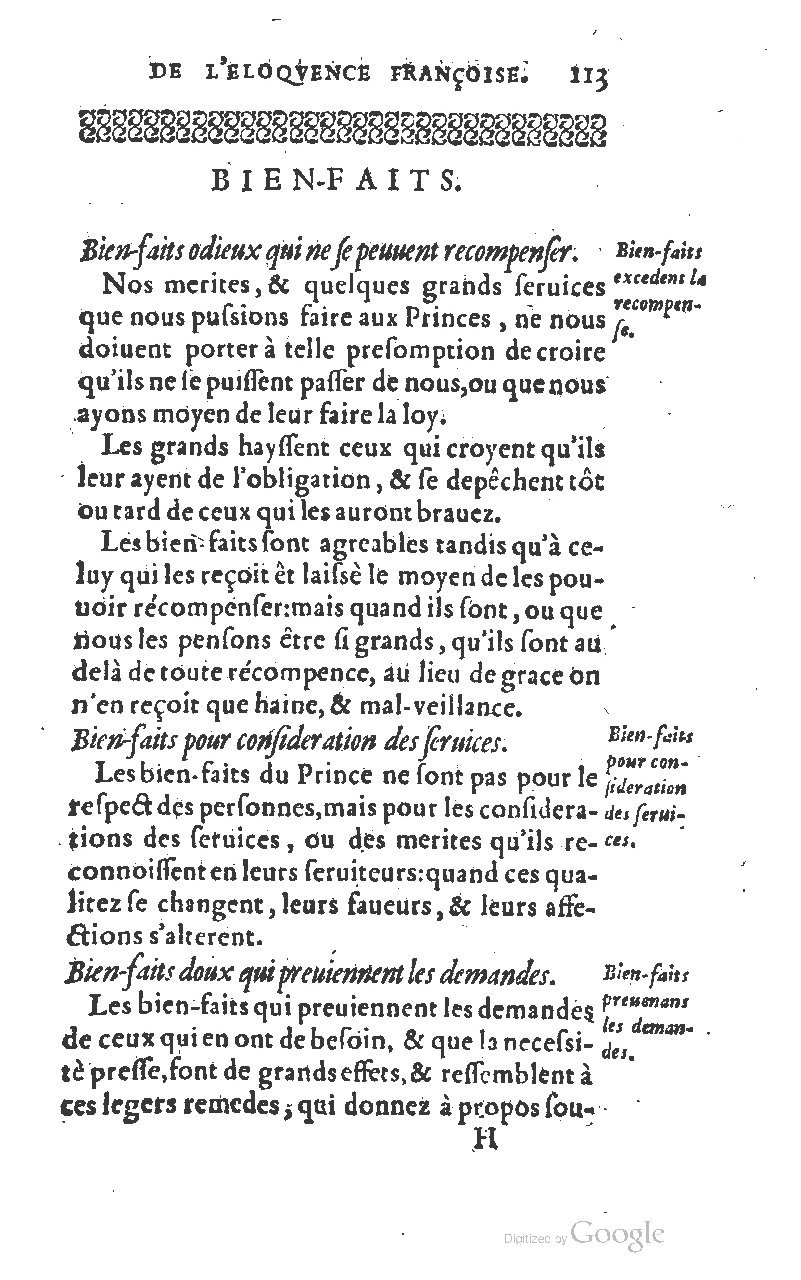 1610 - Louis Coste - Trésor de l’éloquence française (Seconde partie) - BM Lyon
