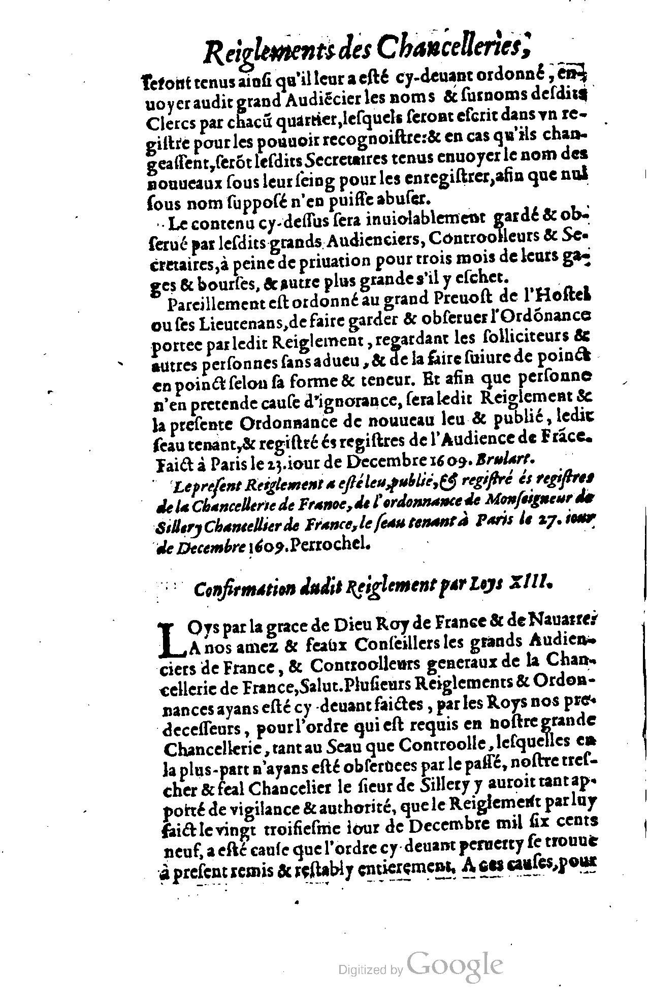 1614 - Jean Richer - Trésor du nouveau style et protocole de la chancellerie de France - BSB Munich
