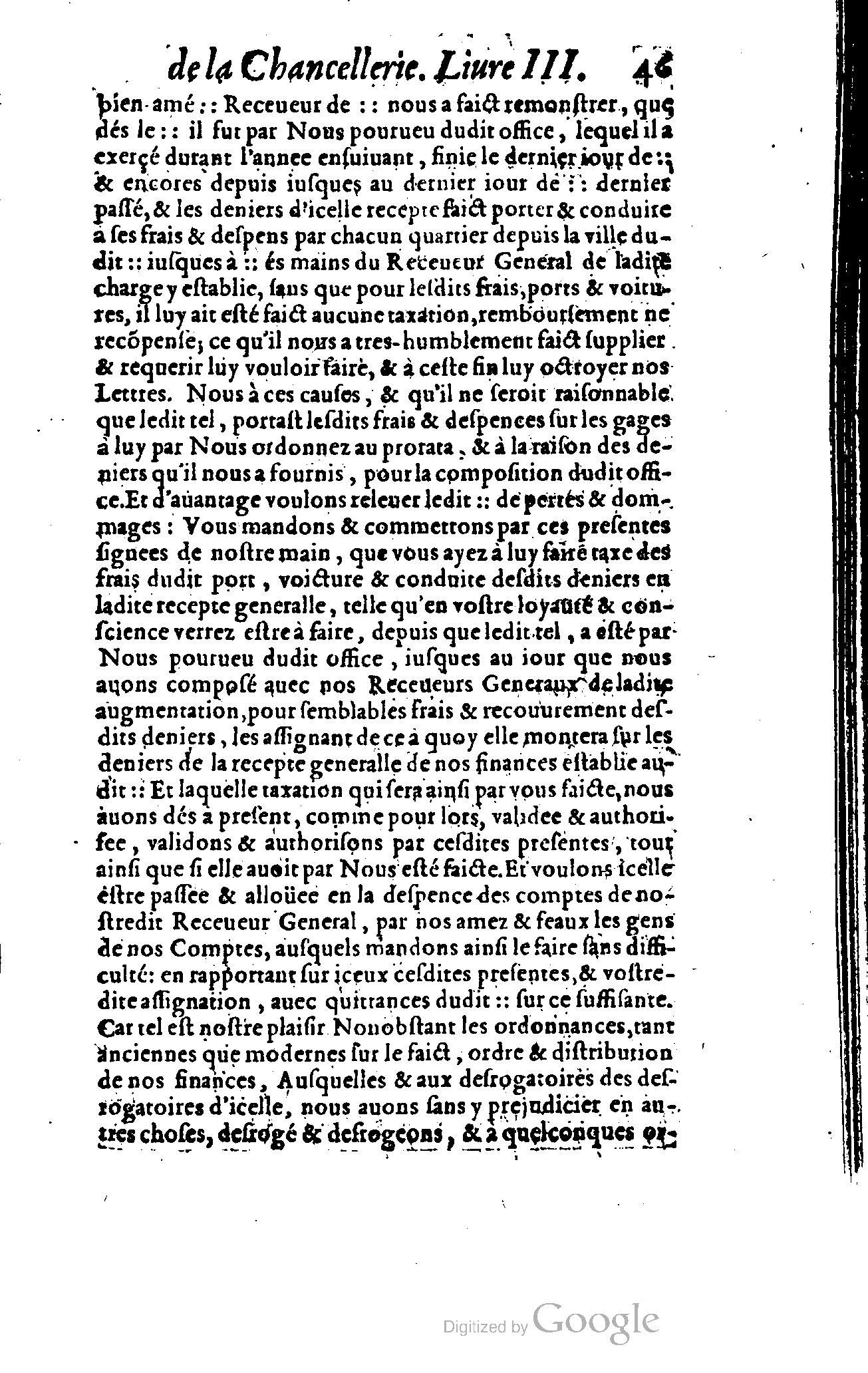 1614 - Jean Richer - Trésor du nouveau style et protocole de la chancellerie de France - BSB Munich