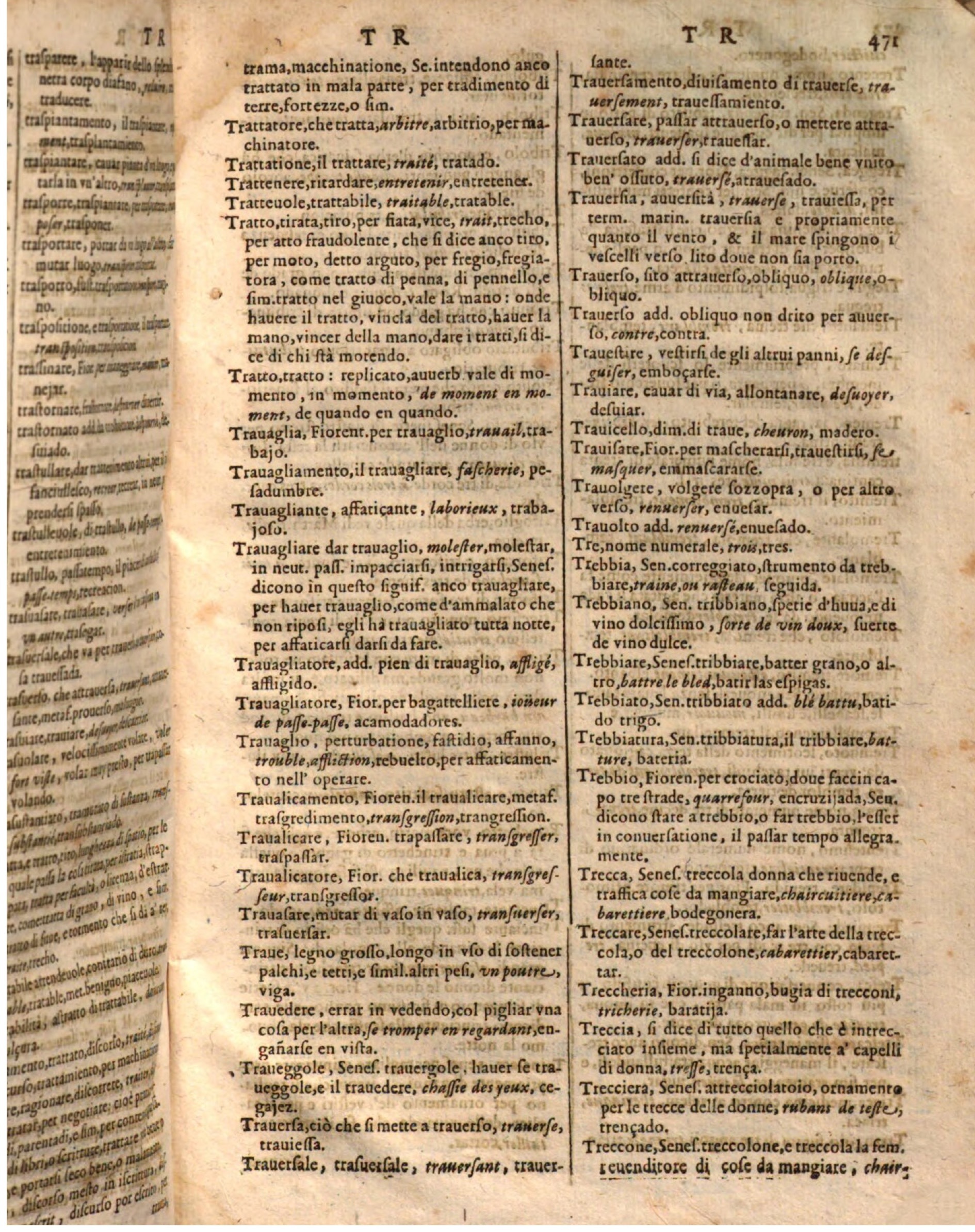 1644 - Jacques Crespin - Trésor des trois langues - Passau 1644 - Jacques Crespin - Trésor des trois langues - Passau