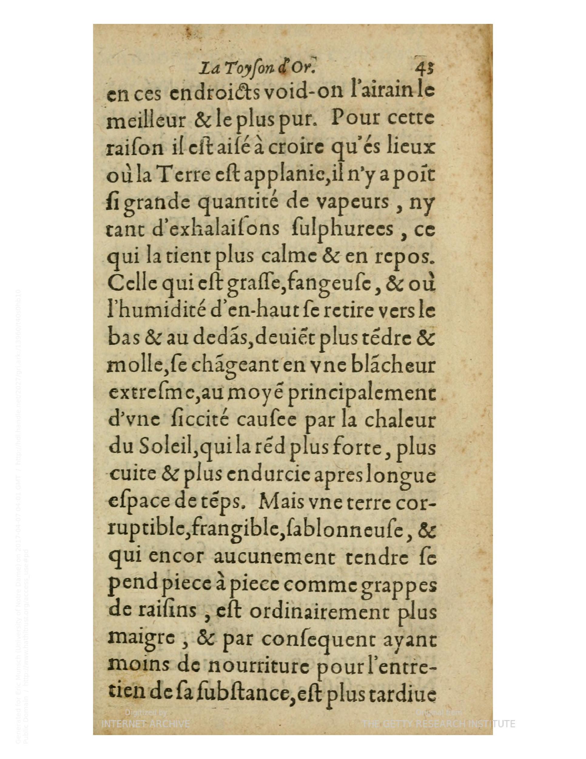 1612 - Charles Sevestre - Toison d’or ou la fleur des trésors - Getty Research Institute