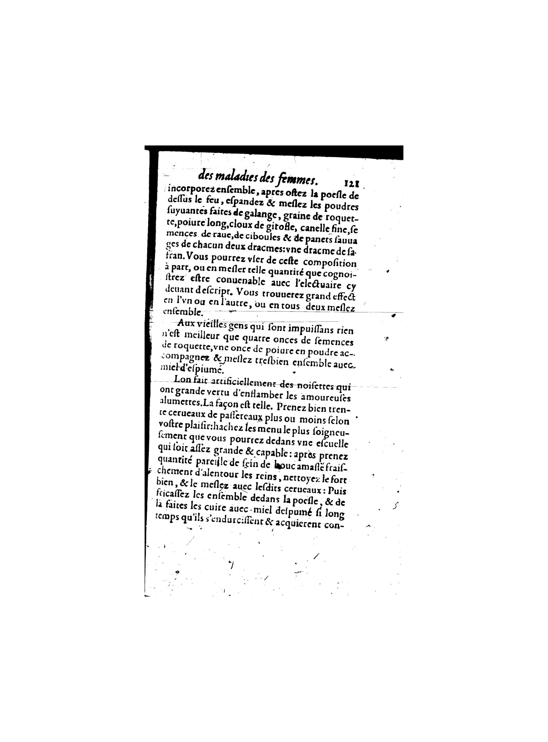 1587 - Jacques du Puis - Trésor des remèdes secrets pour les maladies des femmes - BnF