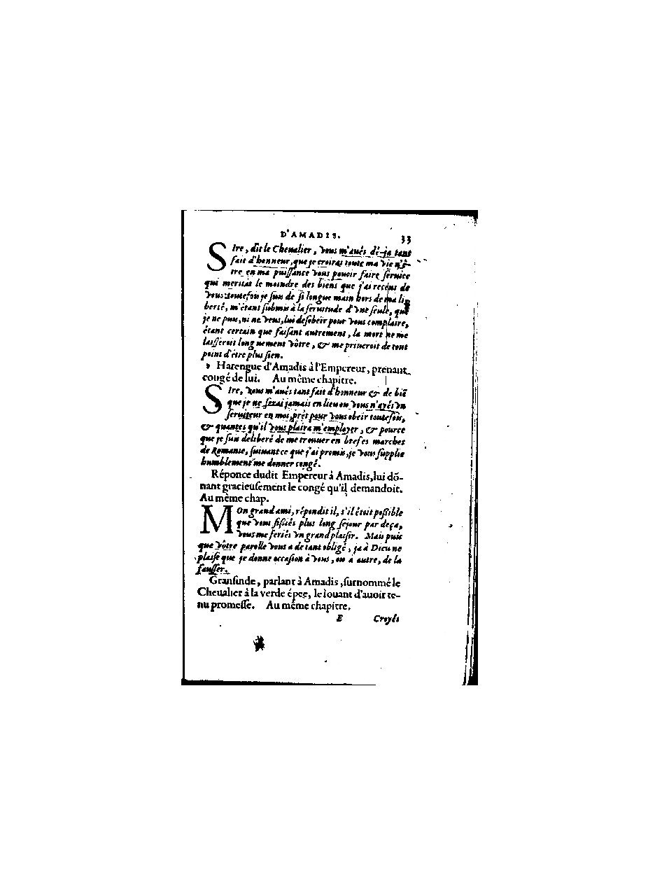 1560 - Christophe Plantin - Trésor des Amadis - BnF