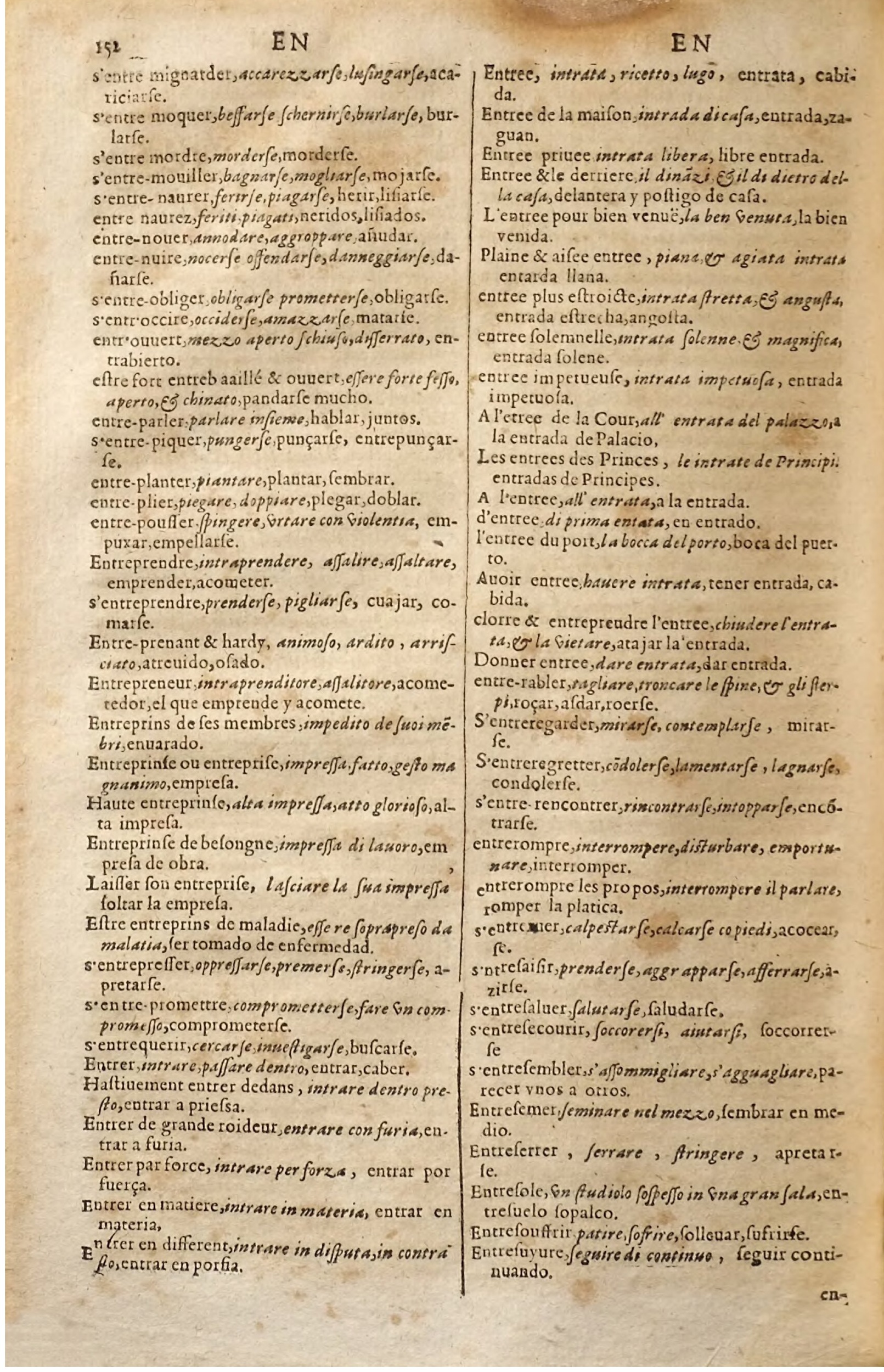 1627 - Jacques Crespin - Trésor des trois langues (Seconde partie) - Regensburg