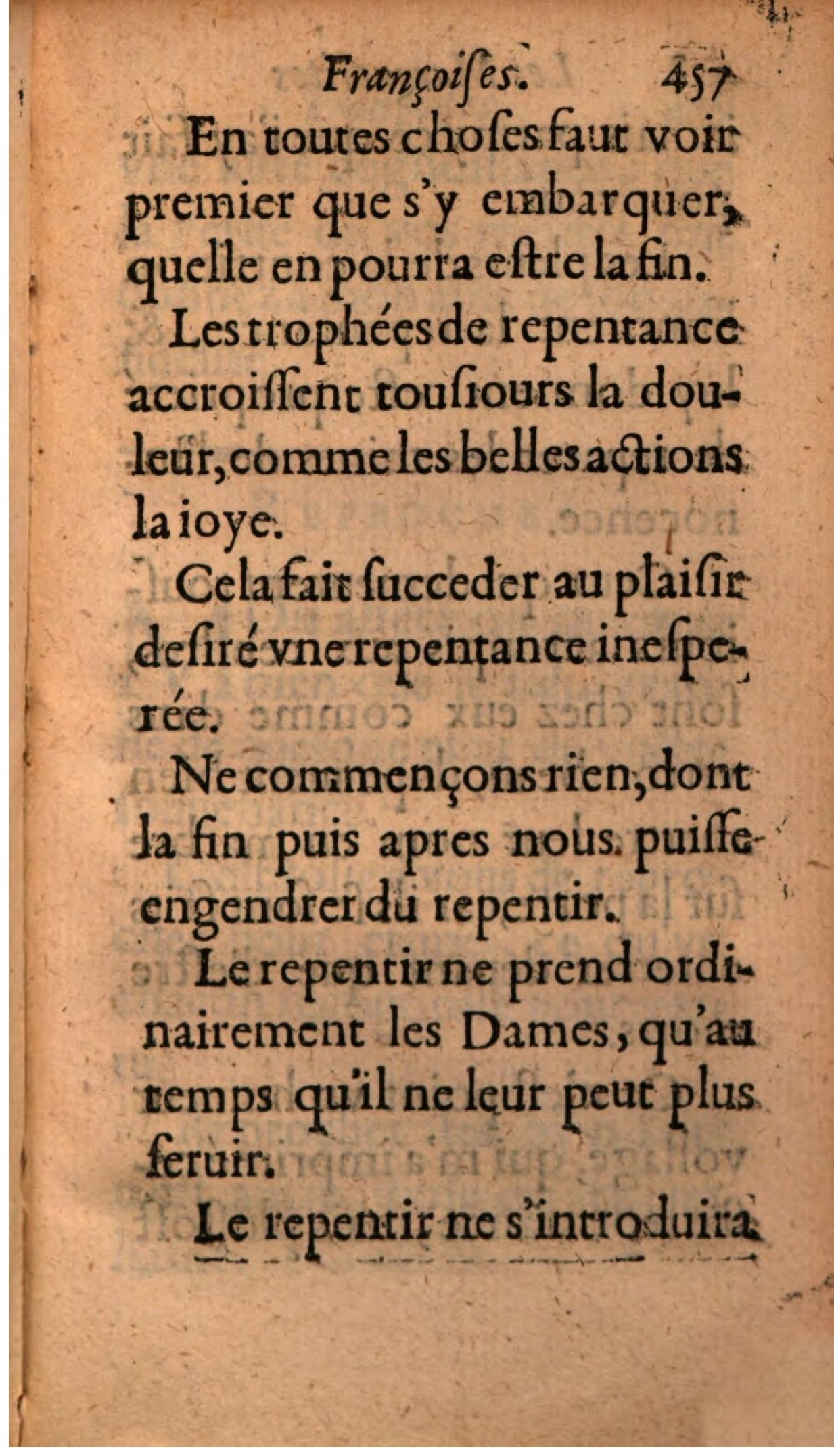 1608 - Théodore Reinsart - Les Marguerites françaises ou Trésor des Fleurs du bien-dire - BSB Munich