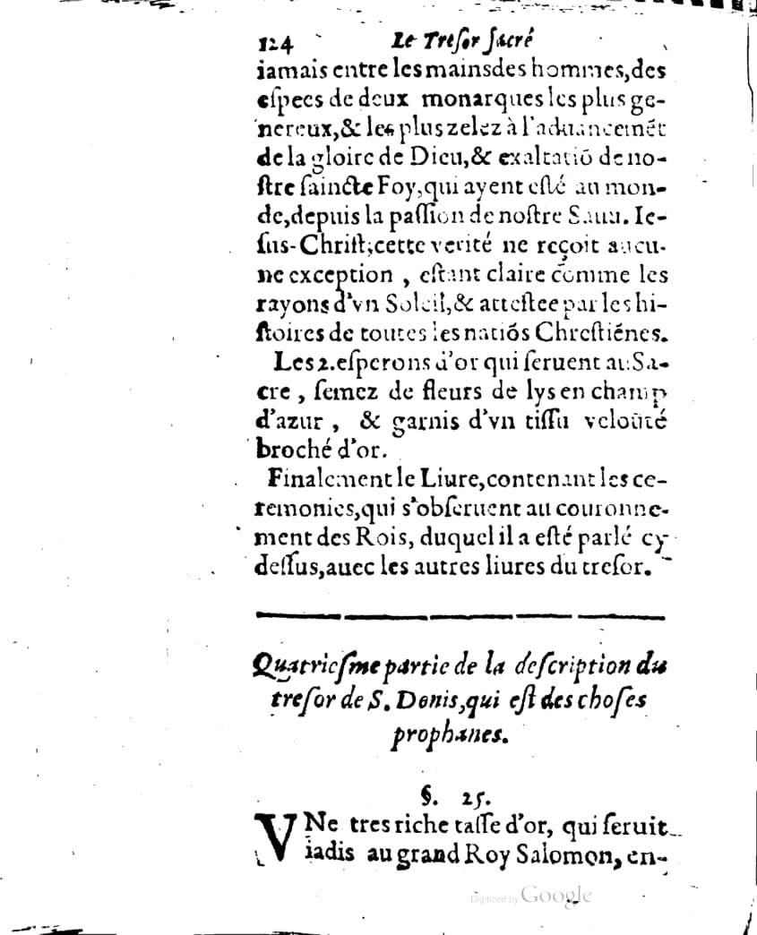 1636 - Jean Billaine - Trésor sacré ou inventaire des saintes reliques - British Library
