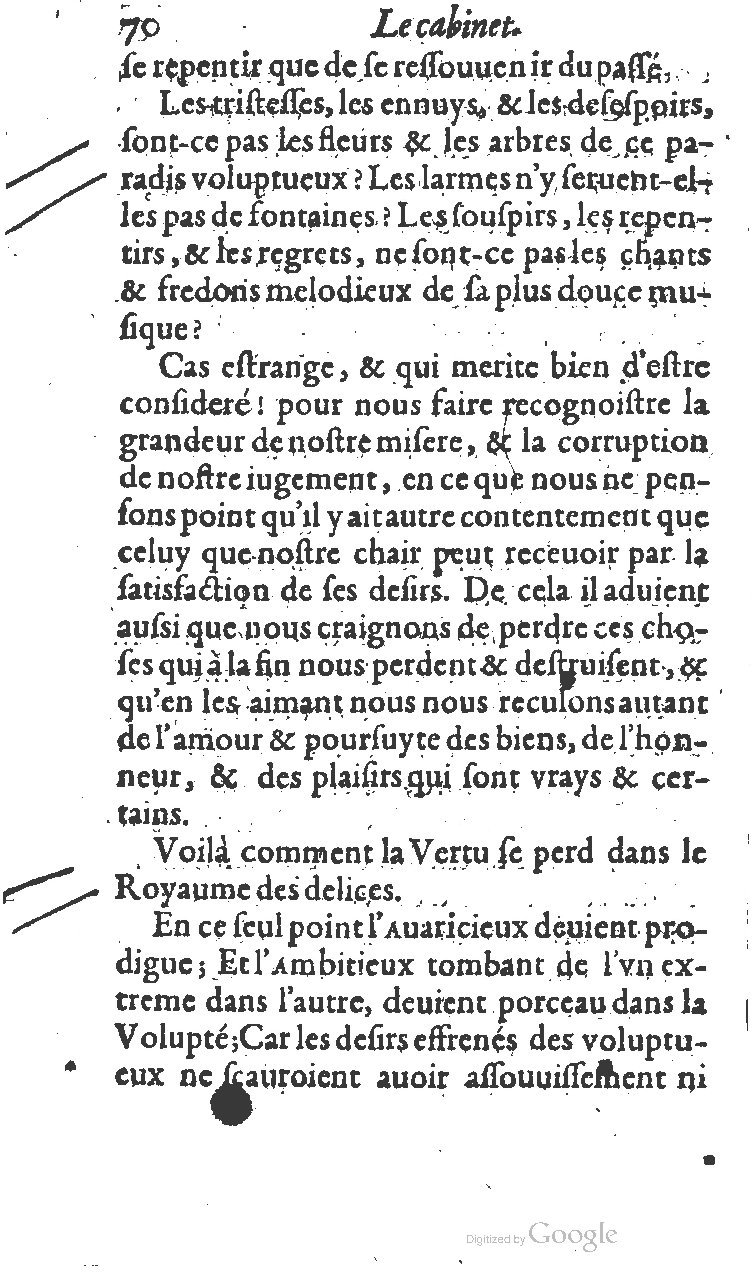 1606 - Adrian Périer - Cabinet du vrai trésor - BM Lyon