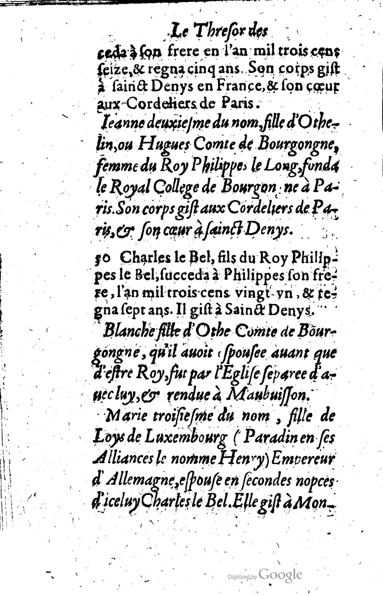 1619 - Jean Corrozet - Trésor des histoires de France - Anvers Musée Plantin-Moretus