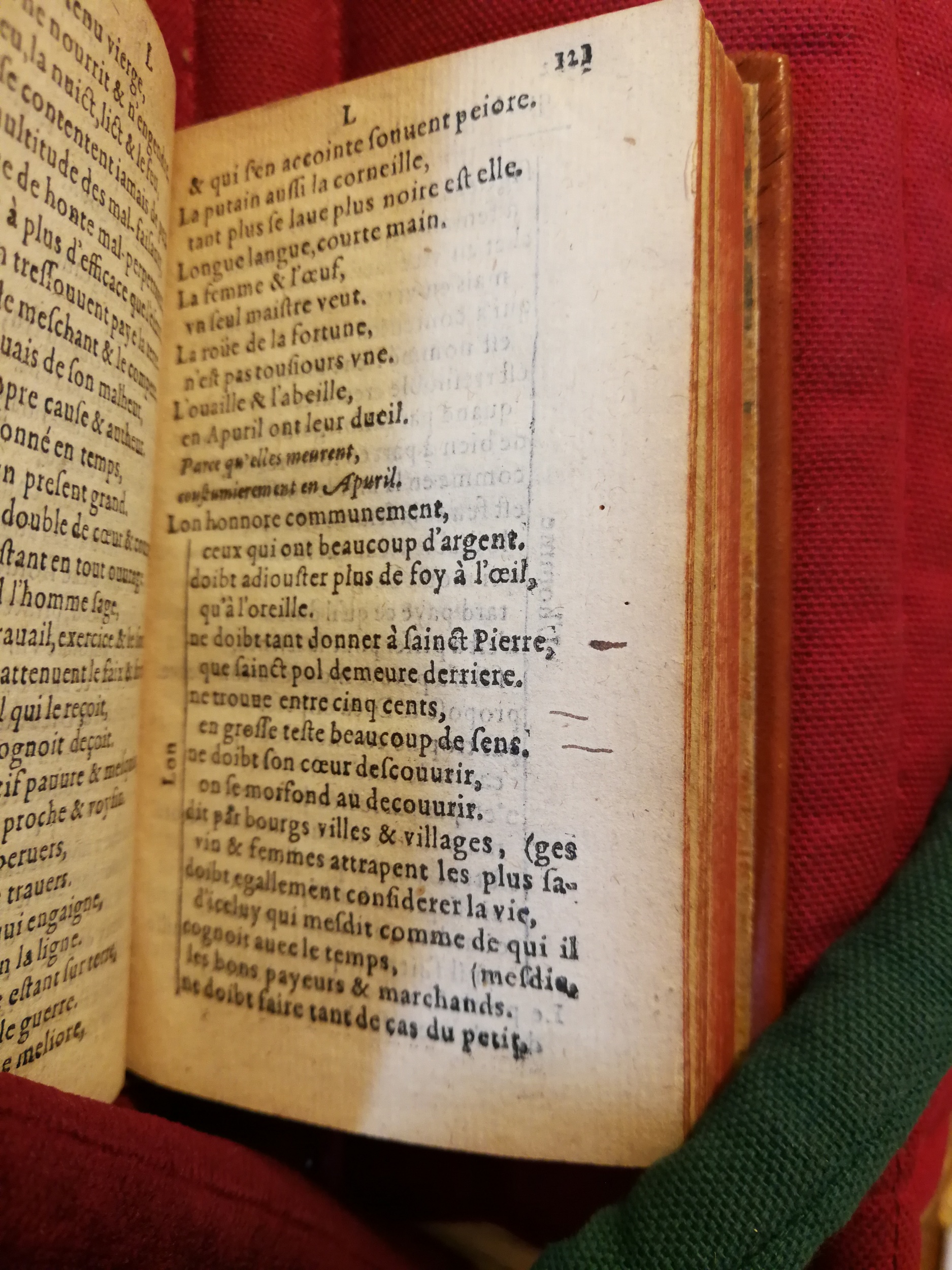1582 - Nicolas Bonfons - Trésor de sentences dorées - Bibliothèque Sainte-Geneviève 1582 - Nicolas Bonfons - Trésor de sentences dorées - Bibliothèque Sainte-Geneviève