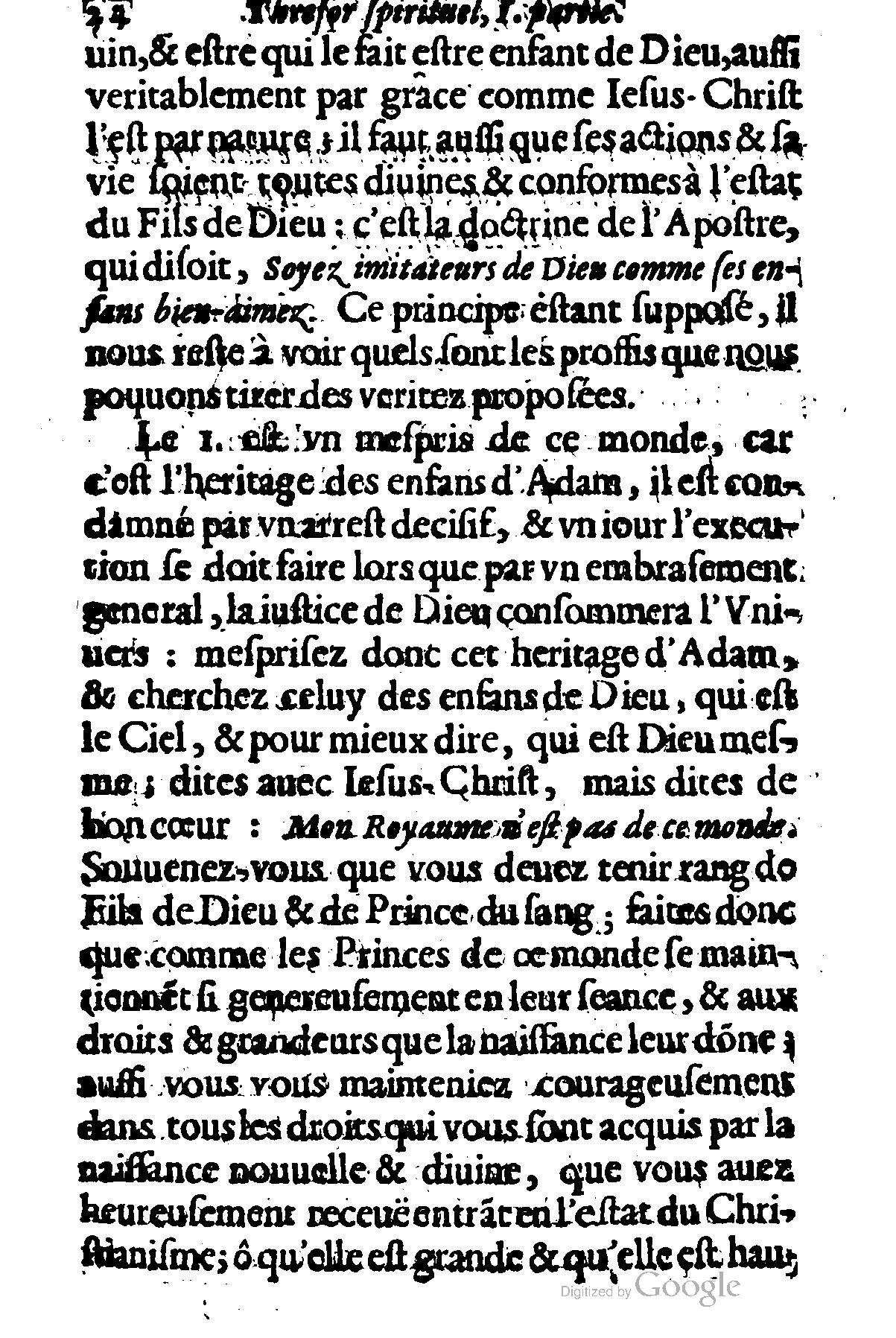 1635 - Sébastien Huré - Trésor spirituel contenant les obligations - BM Lyon